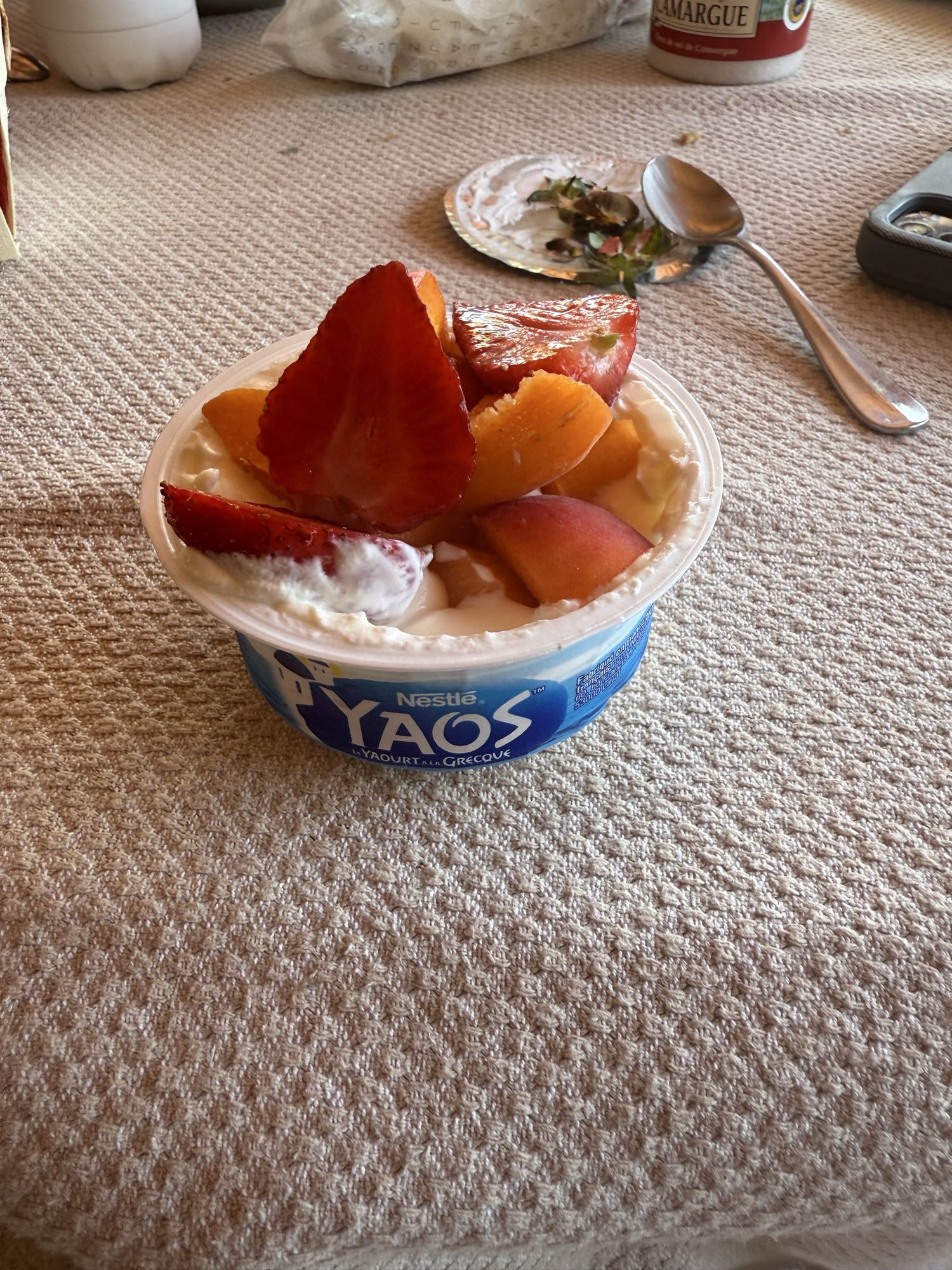 Yaourt grec fruits frais