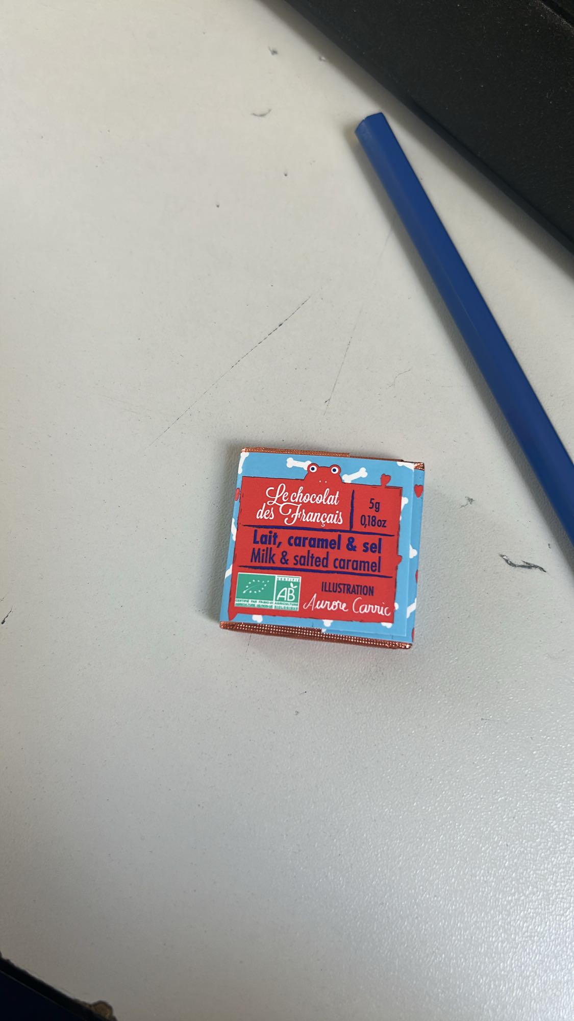 Chocolat lait caramel