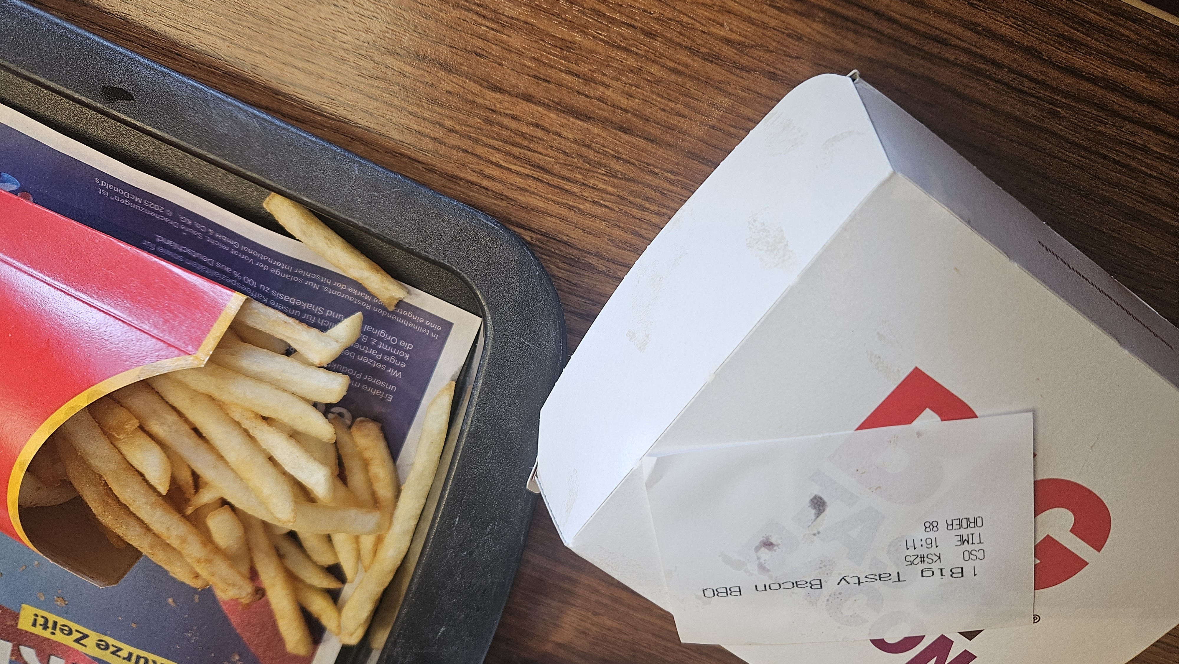 Burger & Fries Combo