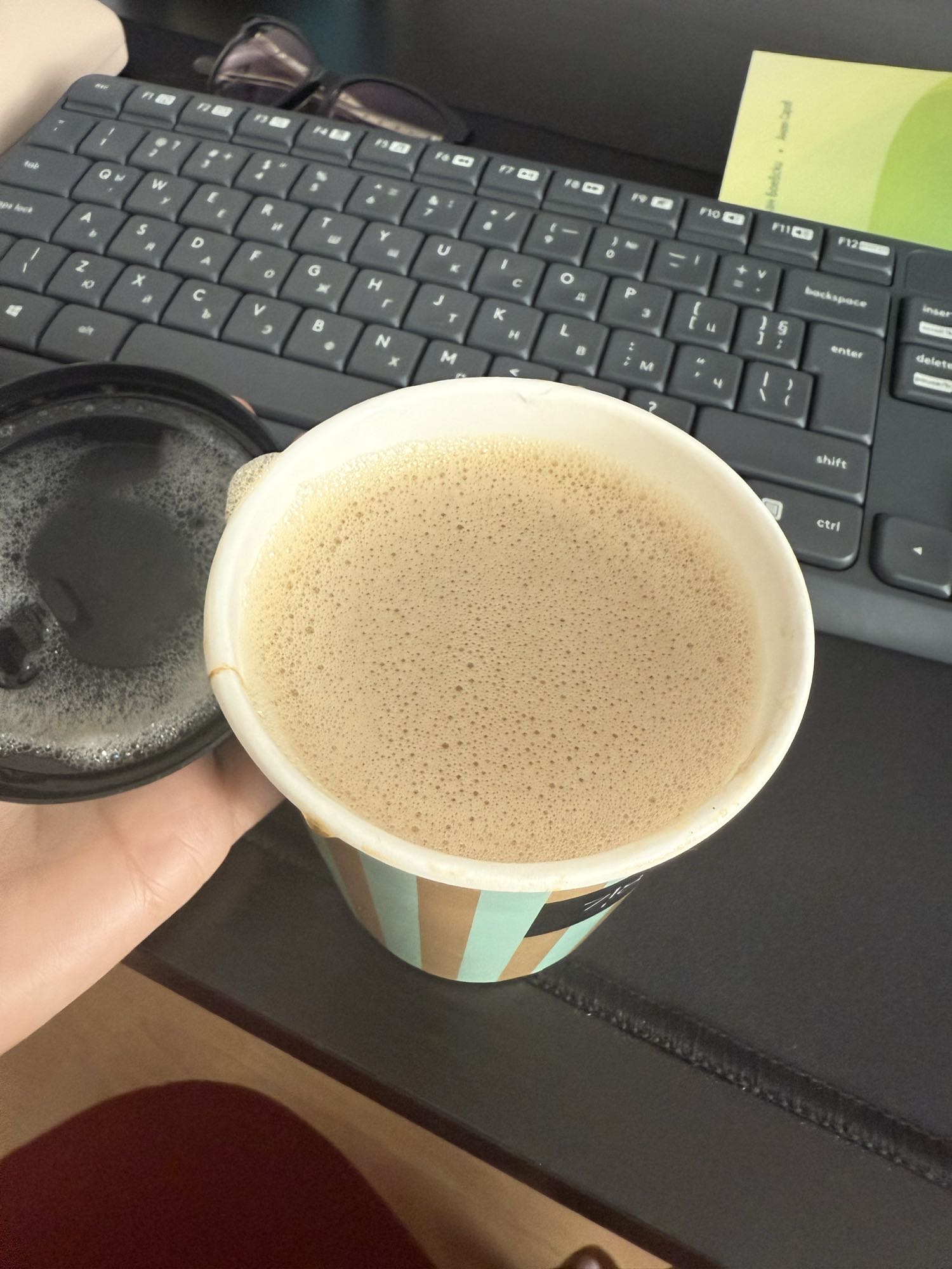 Cappuccino with oatmilk