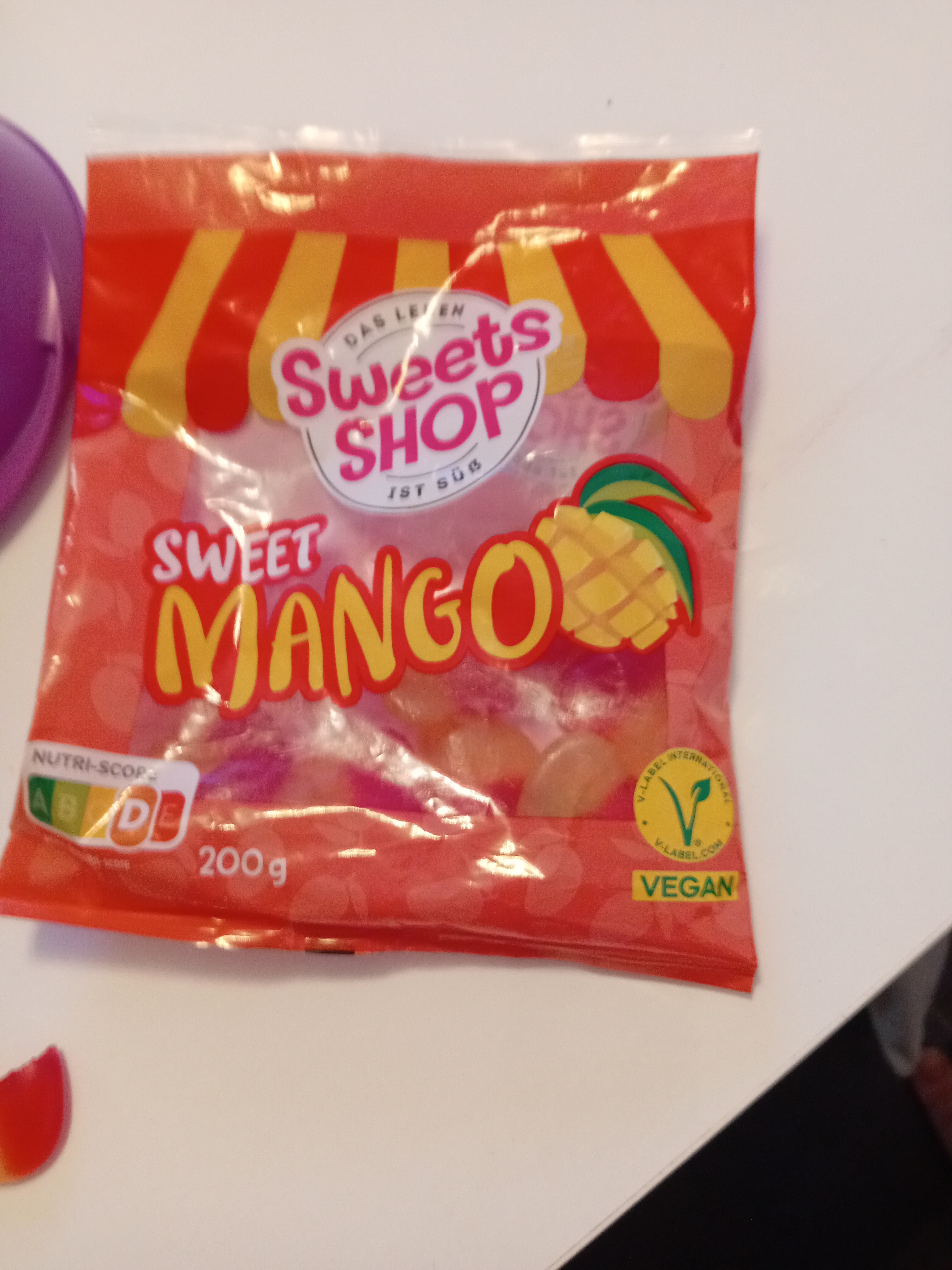 Süße Mango Gummis