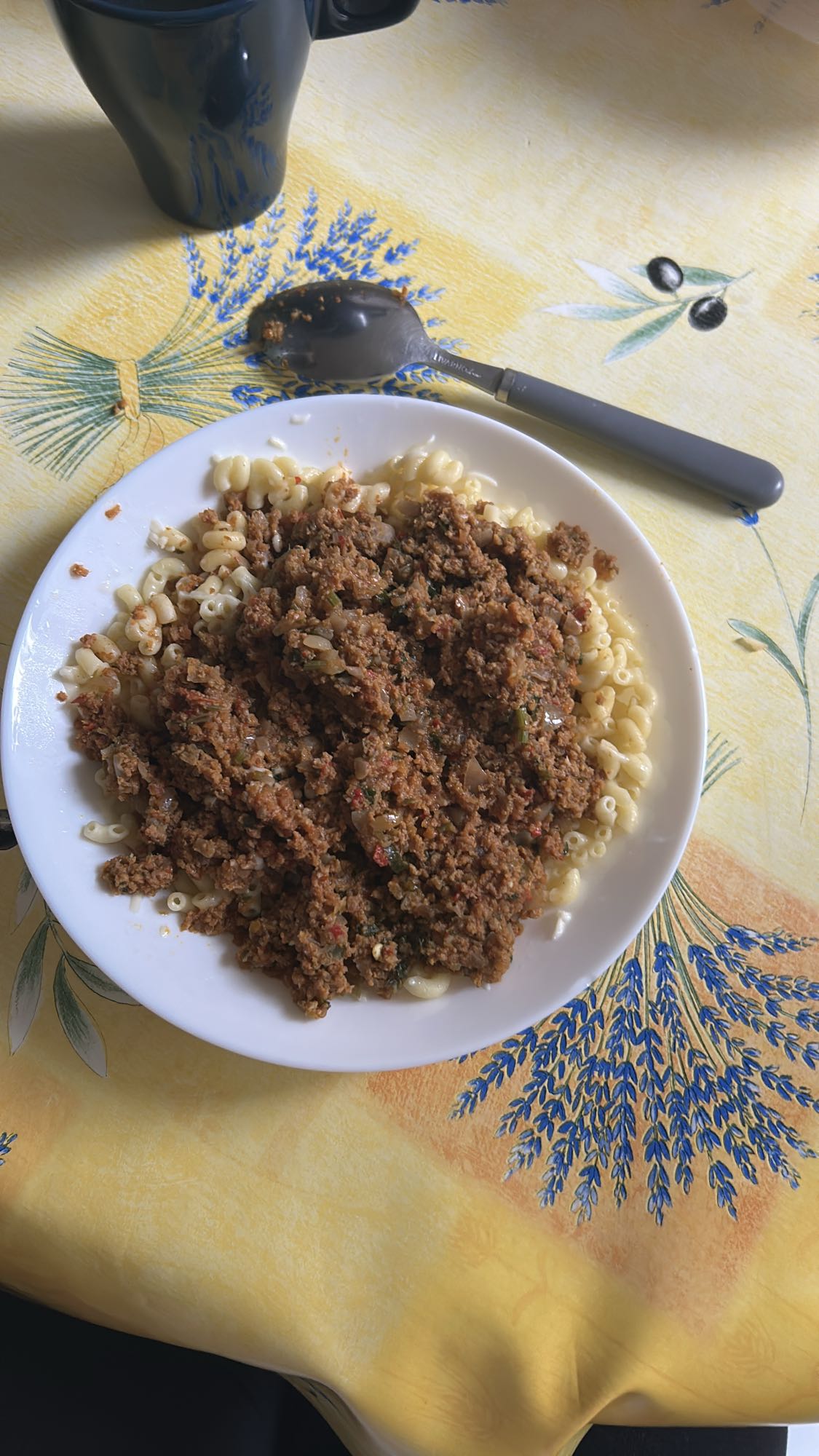 Pâtes à la viande hachée