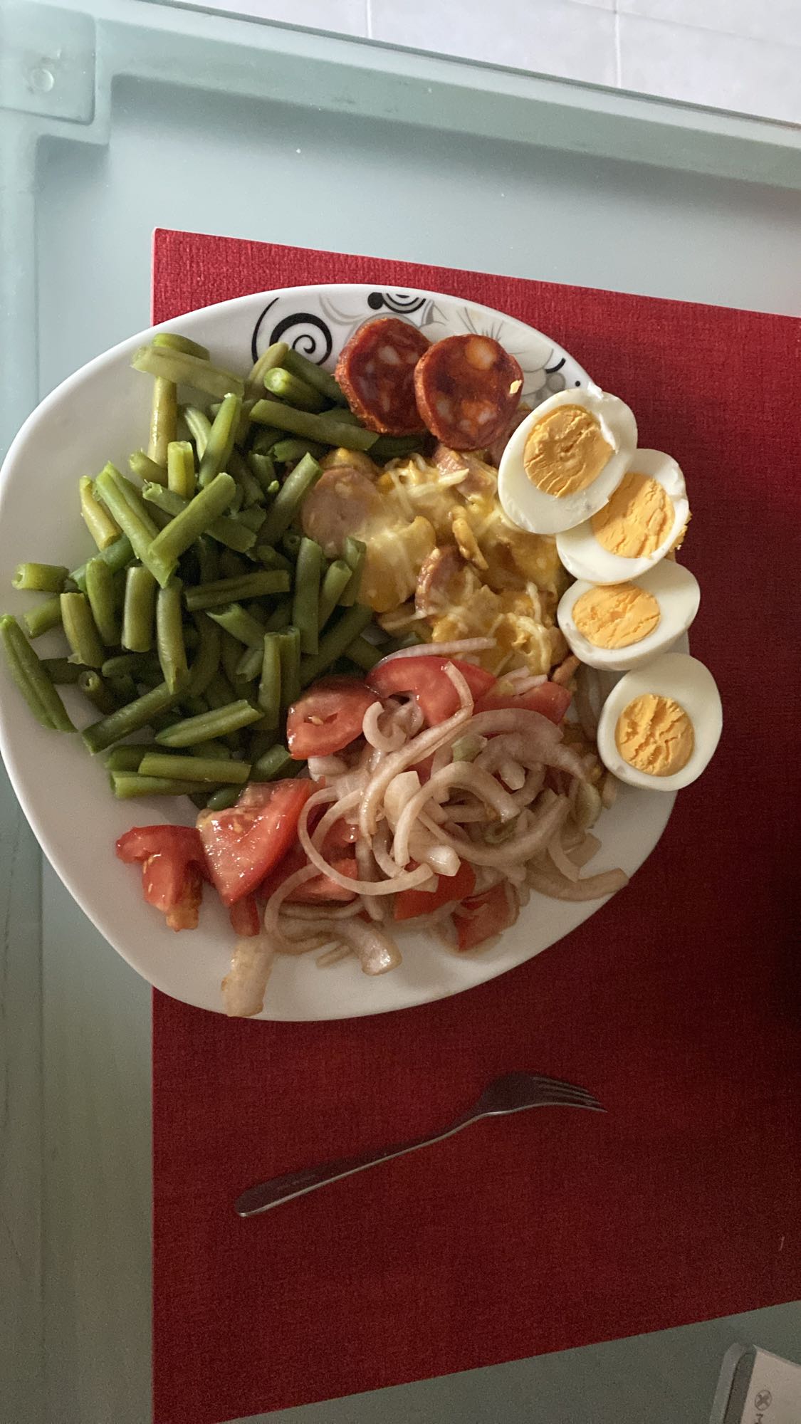 Plato mixto saludable