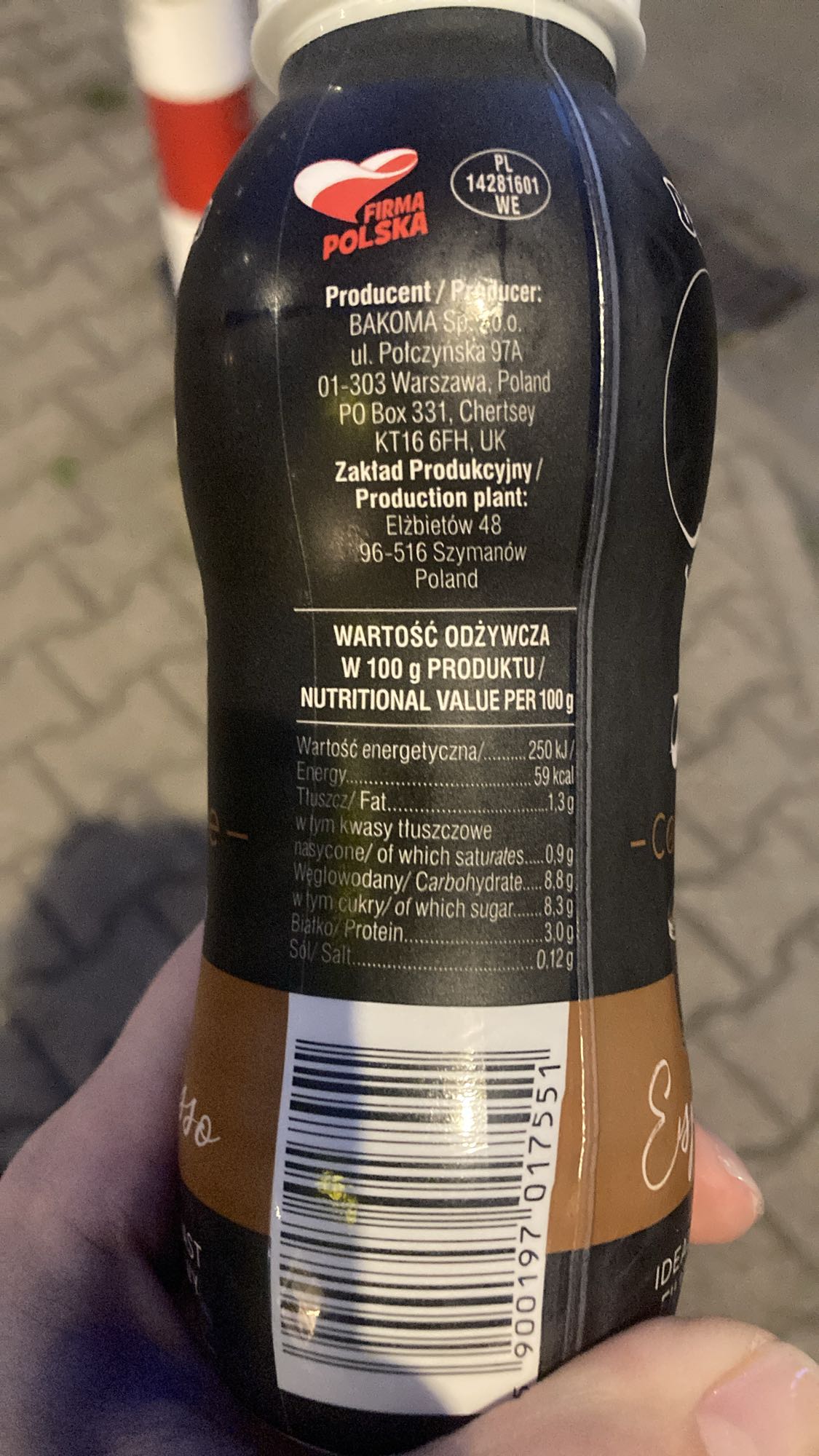 Coffee Protein Drink