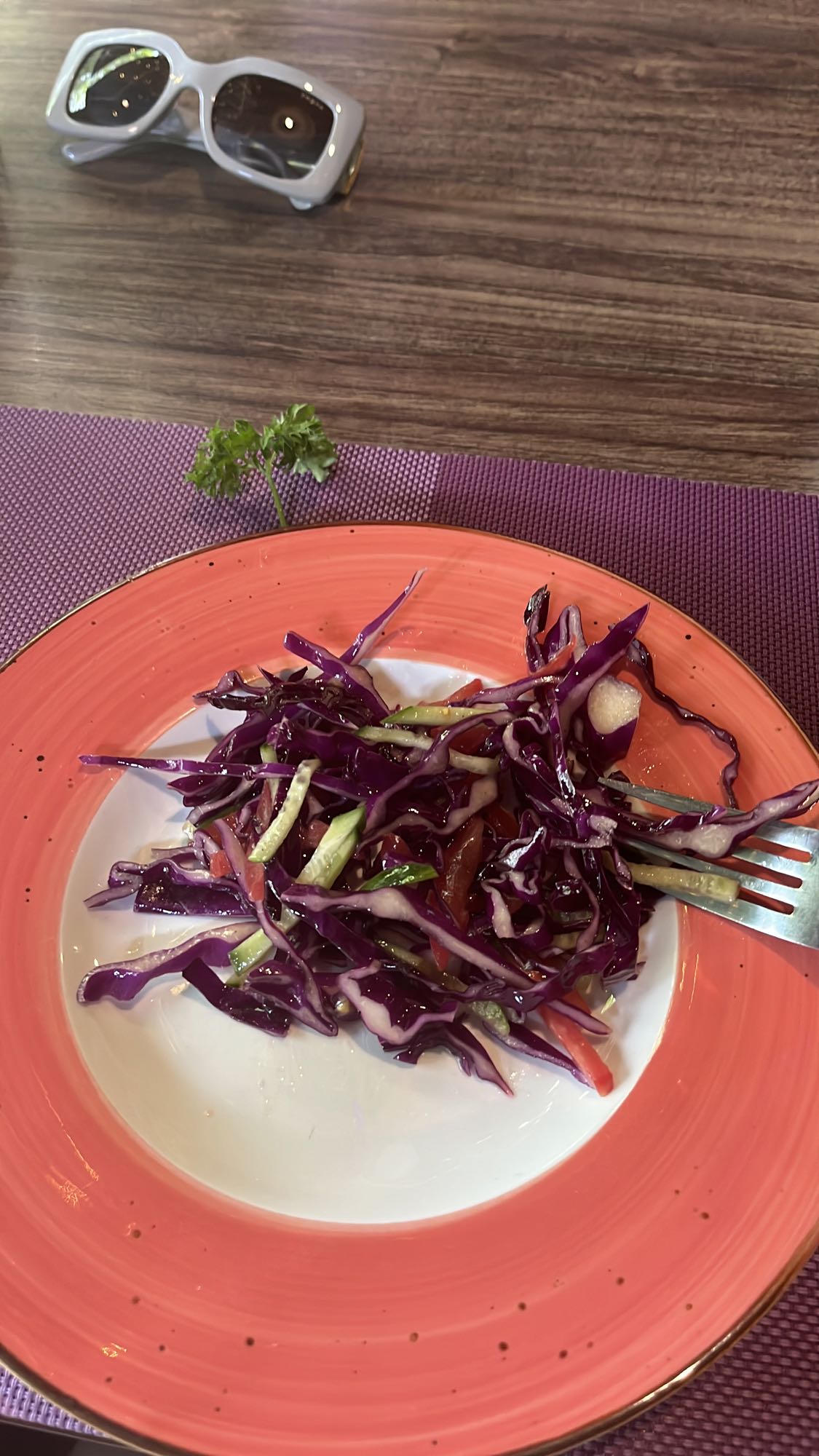 салат из красной капусты