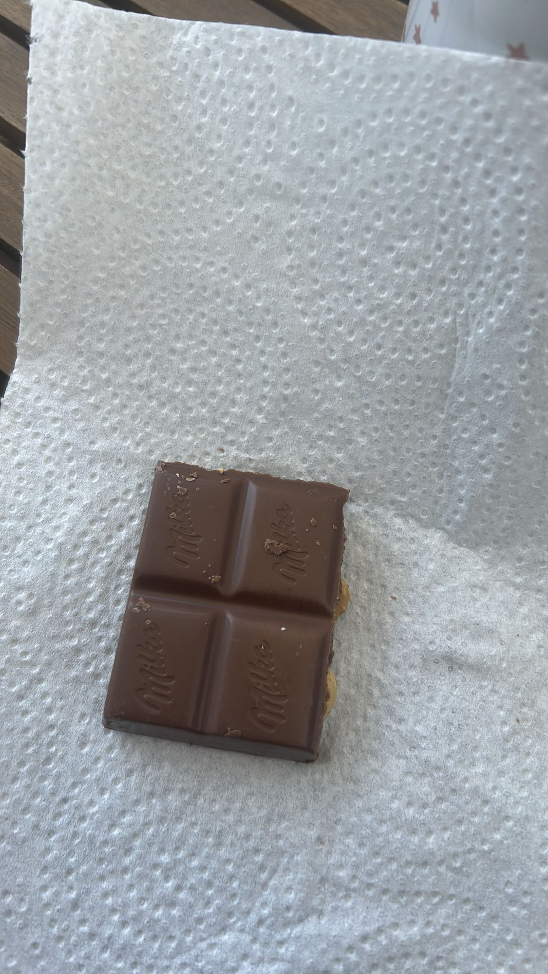 Carré de chocolat au lait