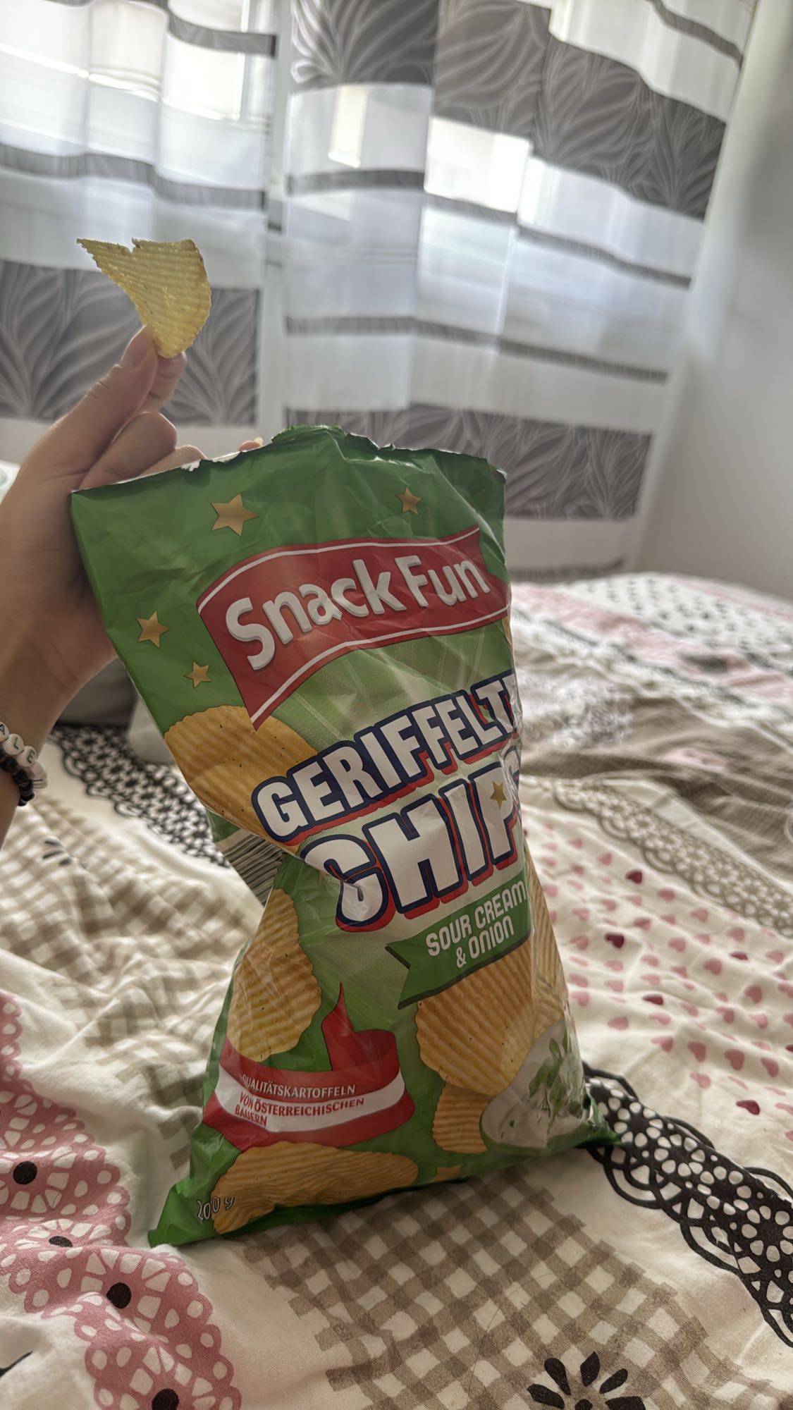 Chips smantana si ceapa