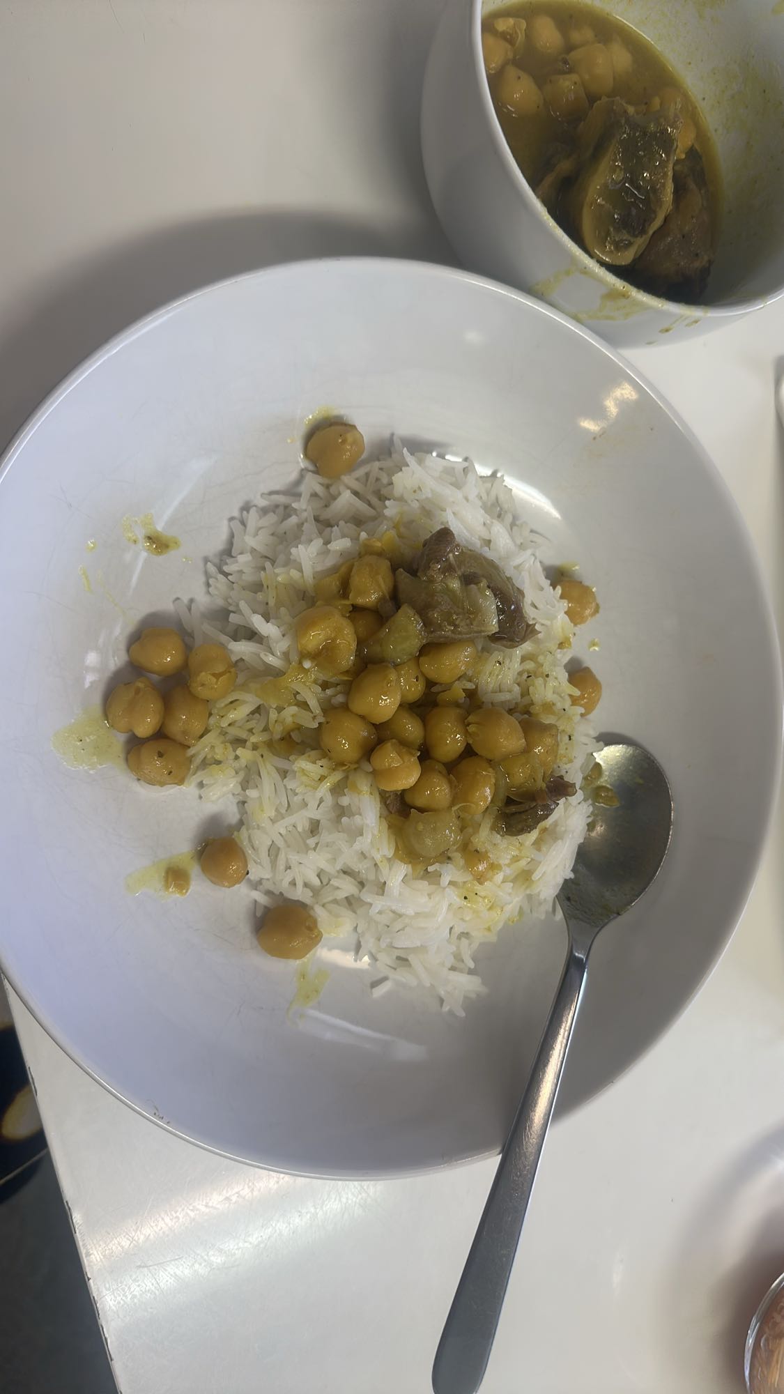 Ris med kikärtsgryta