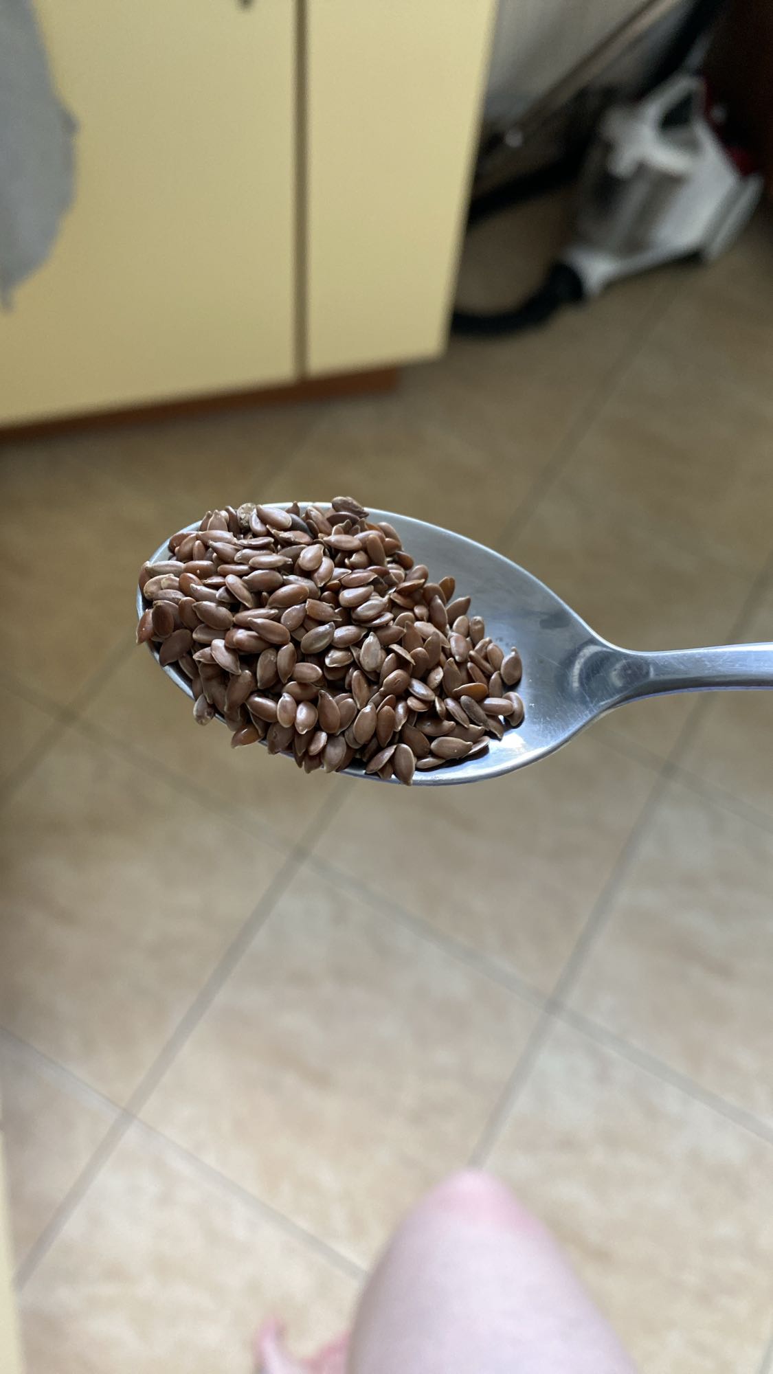 ложка лляного насіння