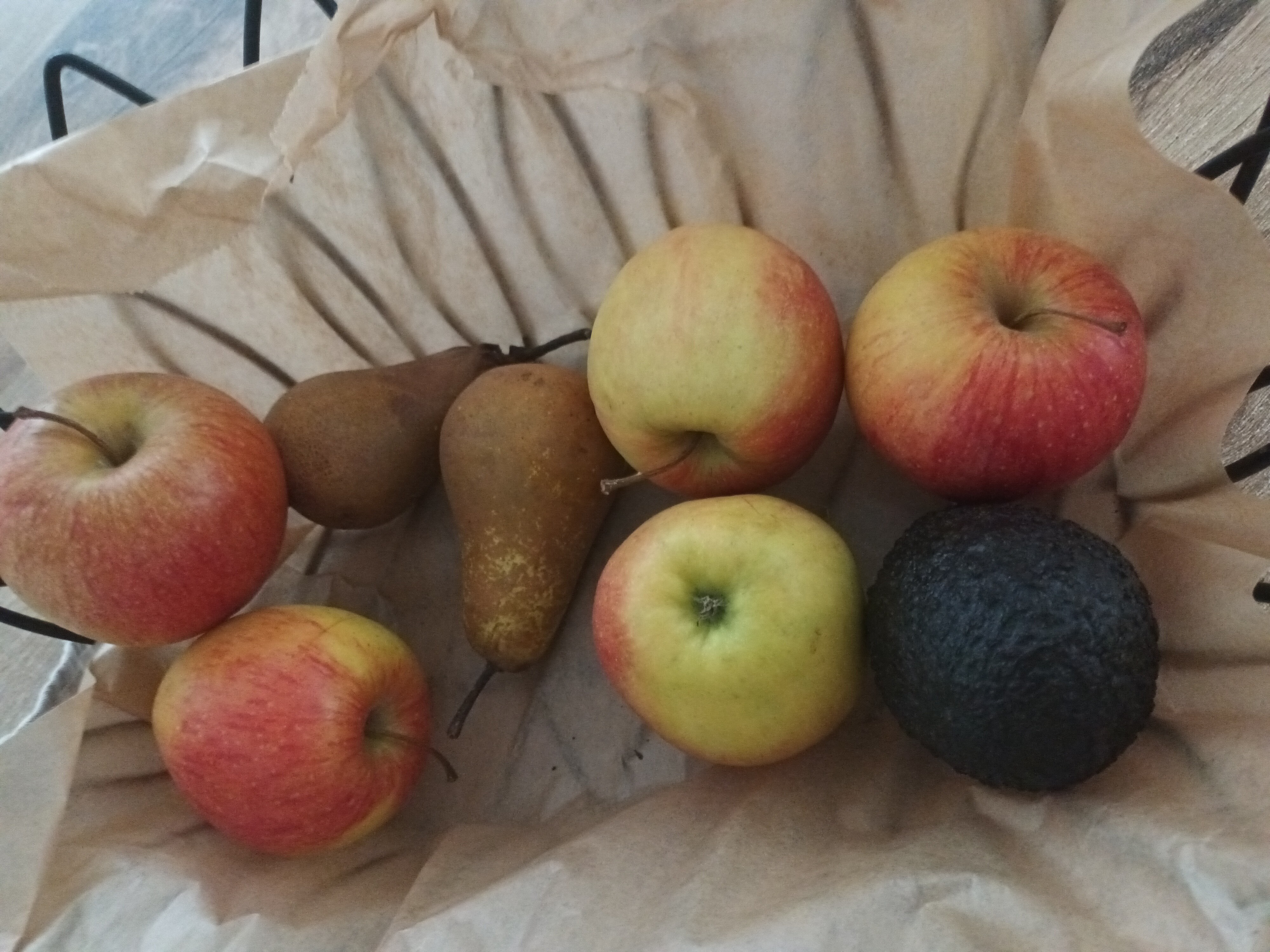 Mand fruit en avocado