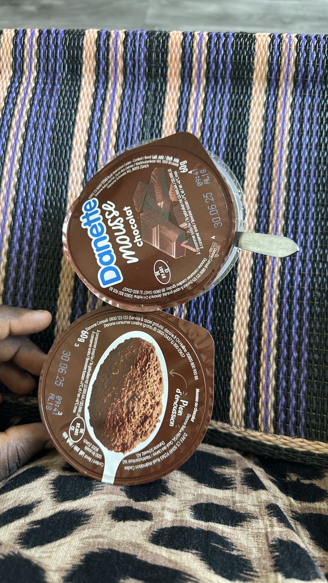 Mousse au chocolat Danette