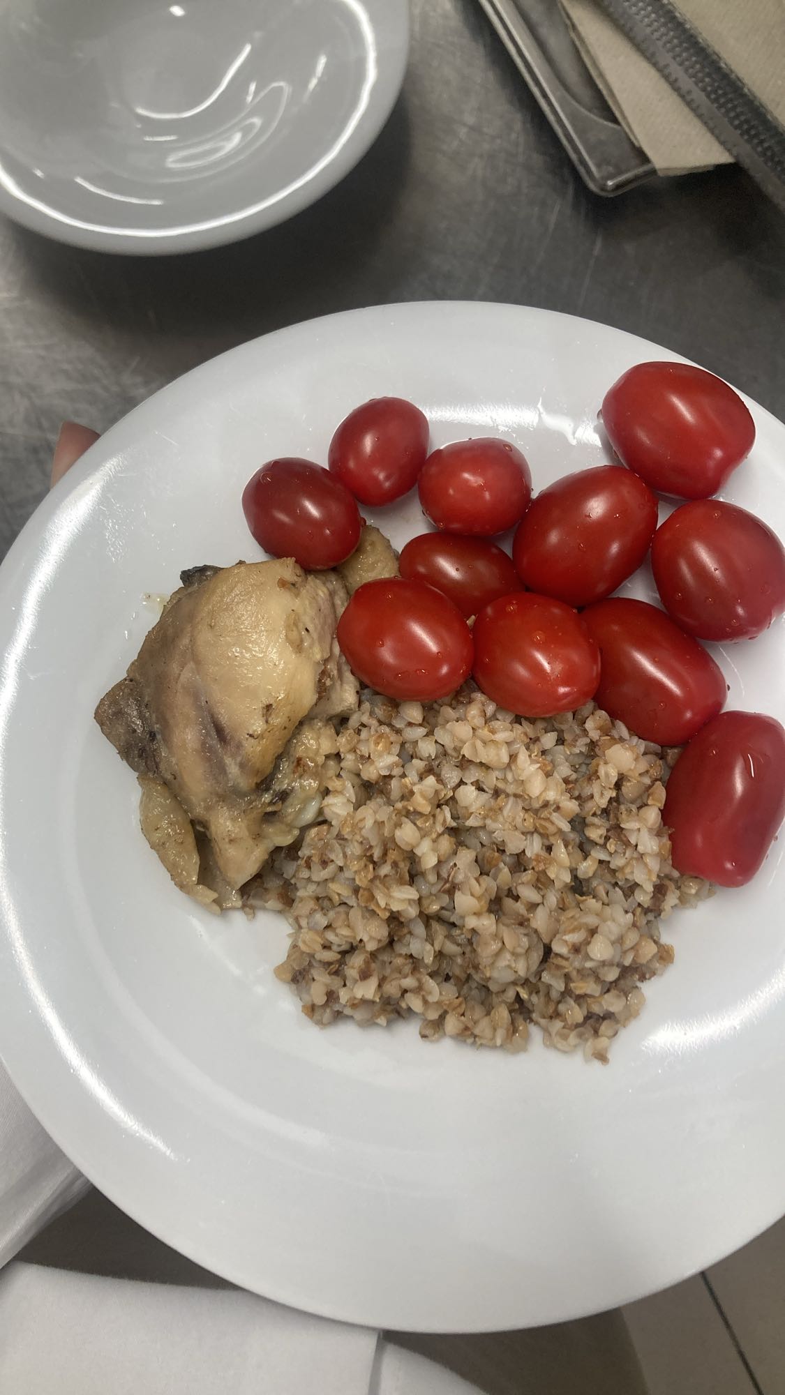 Chicken buckwheat salad