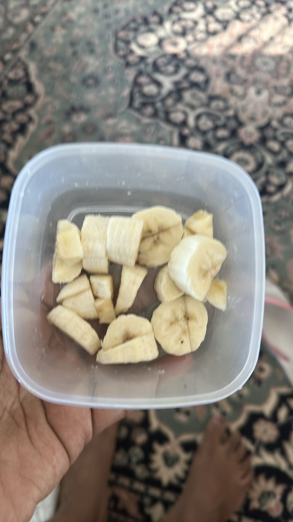 Sliced Banana Snack
