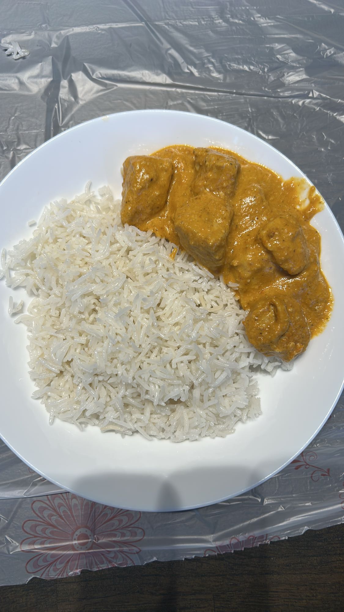 Butter Chicken with Rice