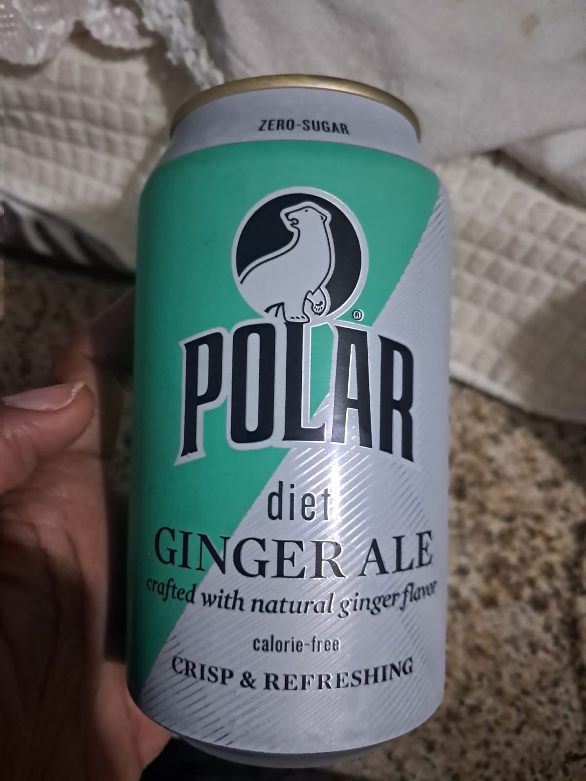 refresco dietético de jengibre