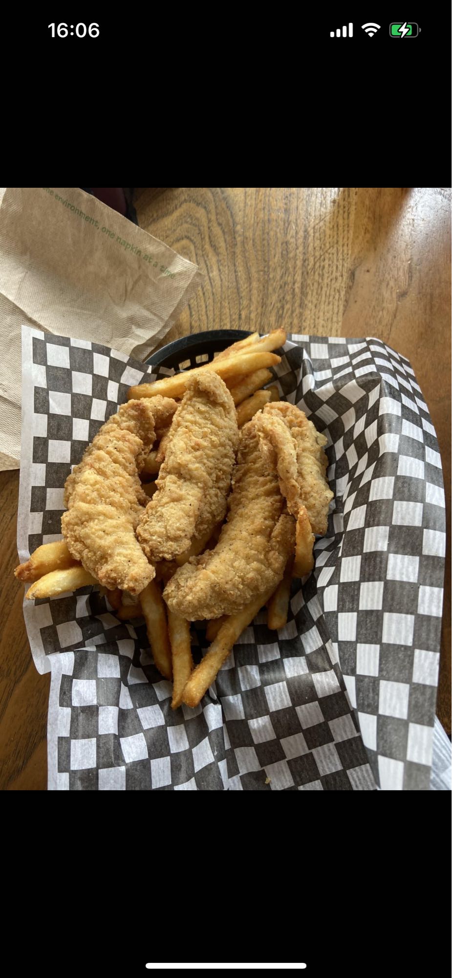 Tavuk ve Patates Kızartması