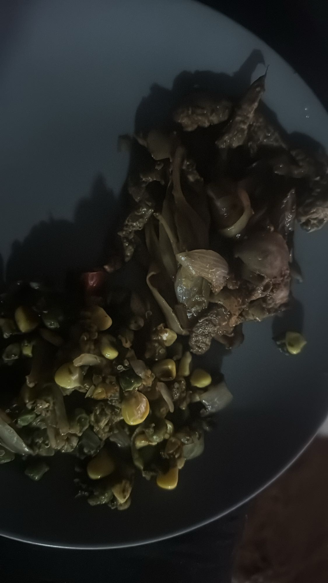 Beef and veggie stir-fry