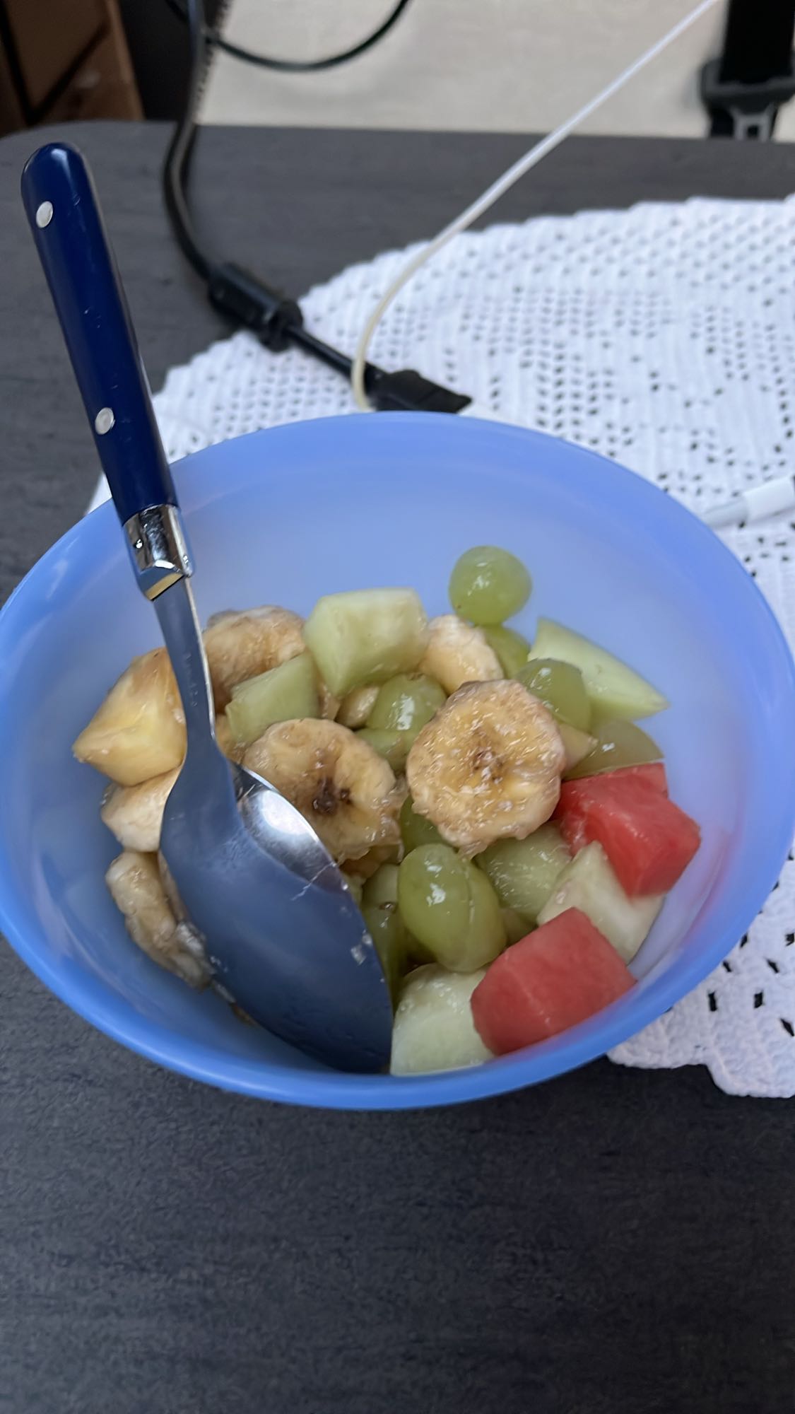Fruktsallad skål