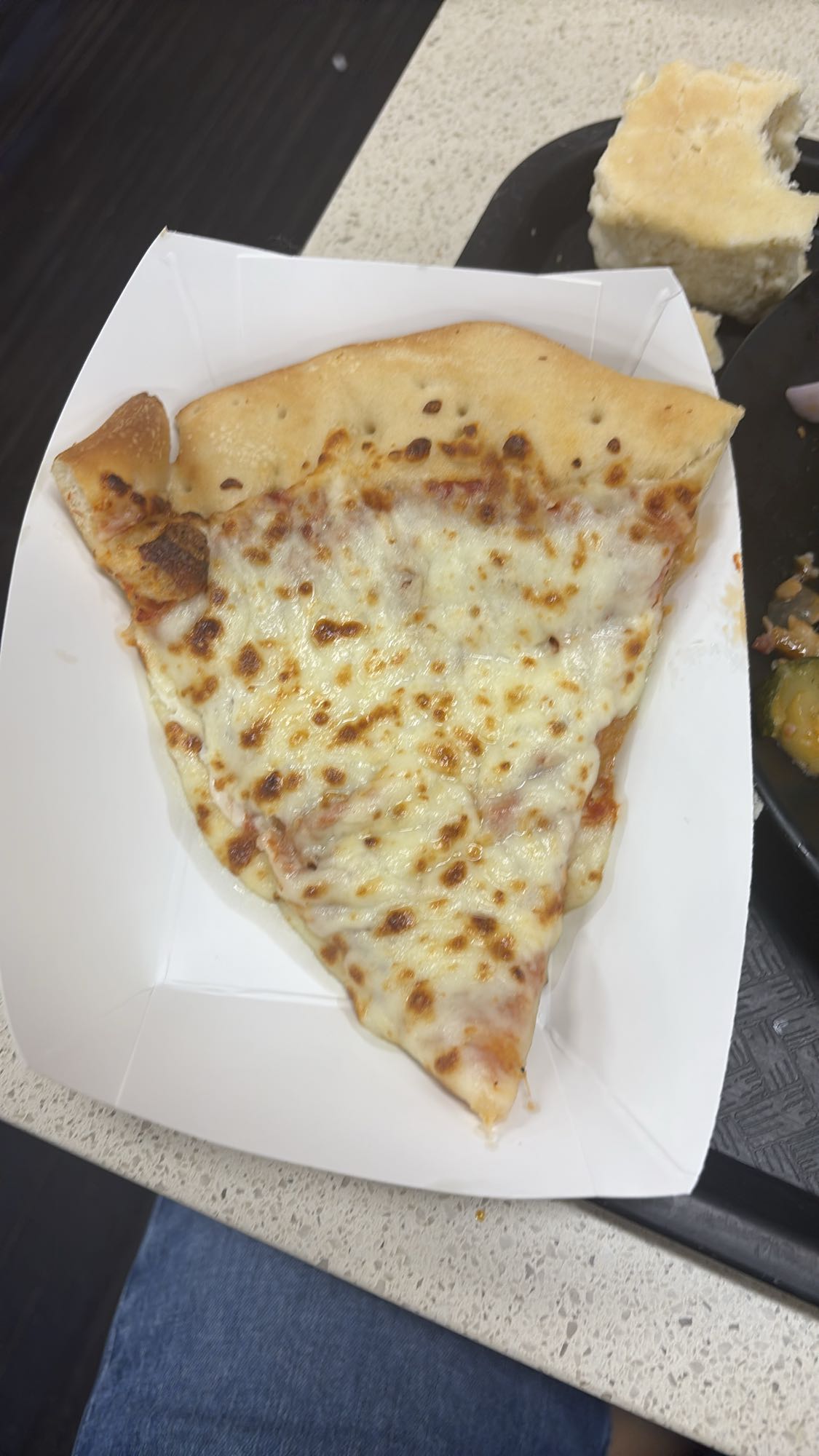 Rebanada de pizza queso