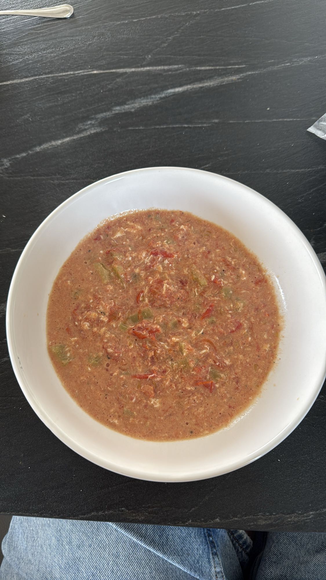 Tomato Pepper Egg Soup