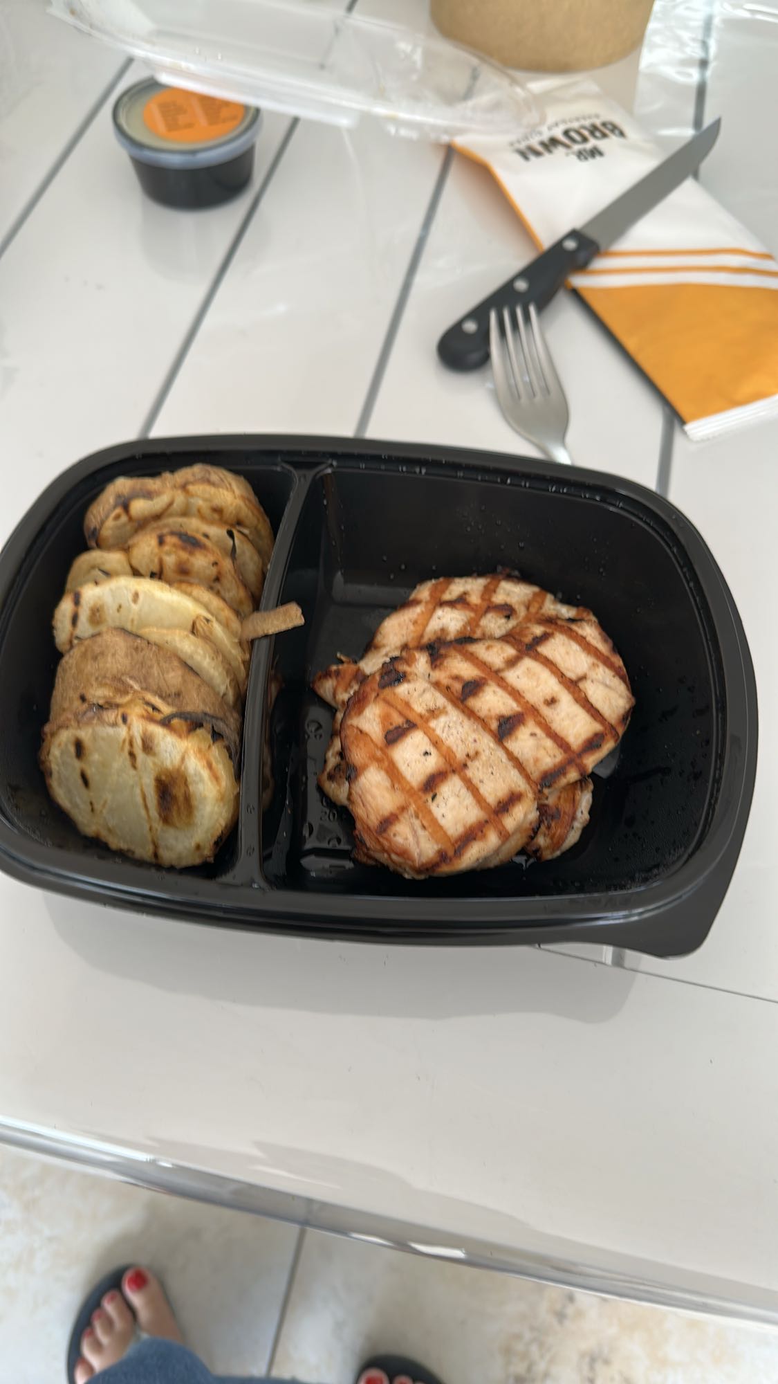 Grilled Chicken & Potatoes