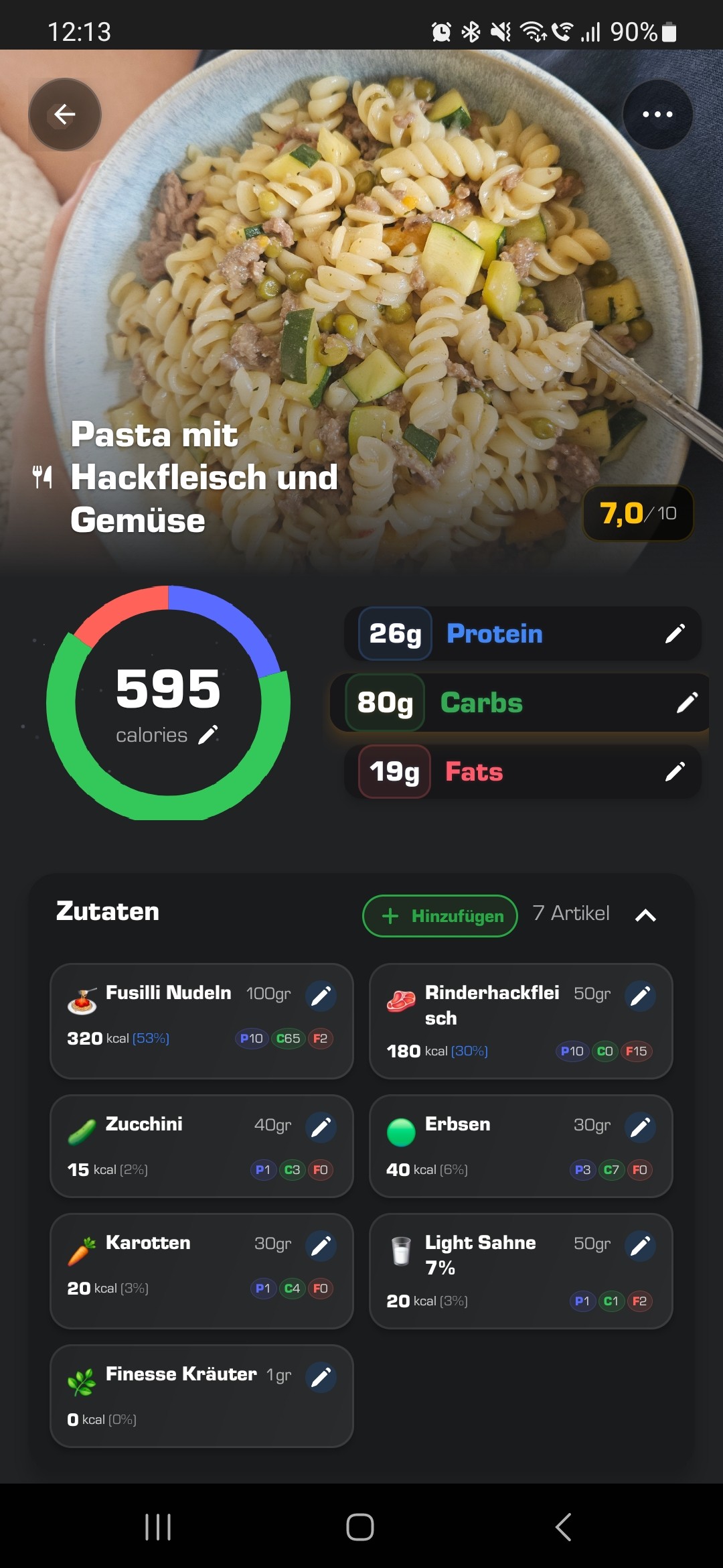 Pasta mit Hackfleisch - Nachschlag