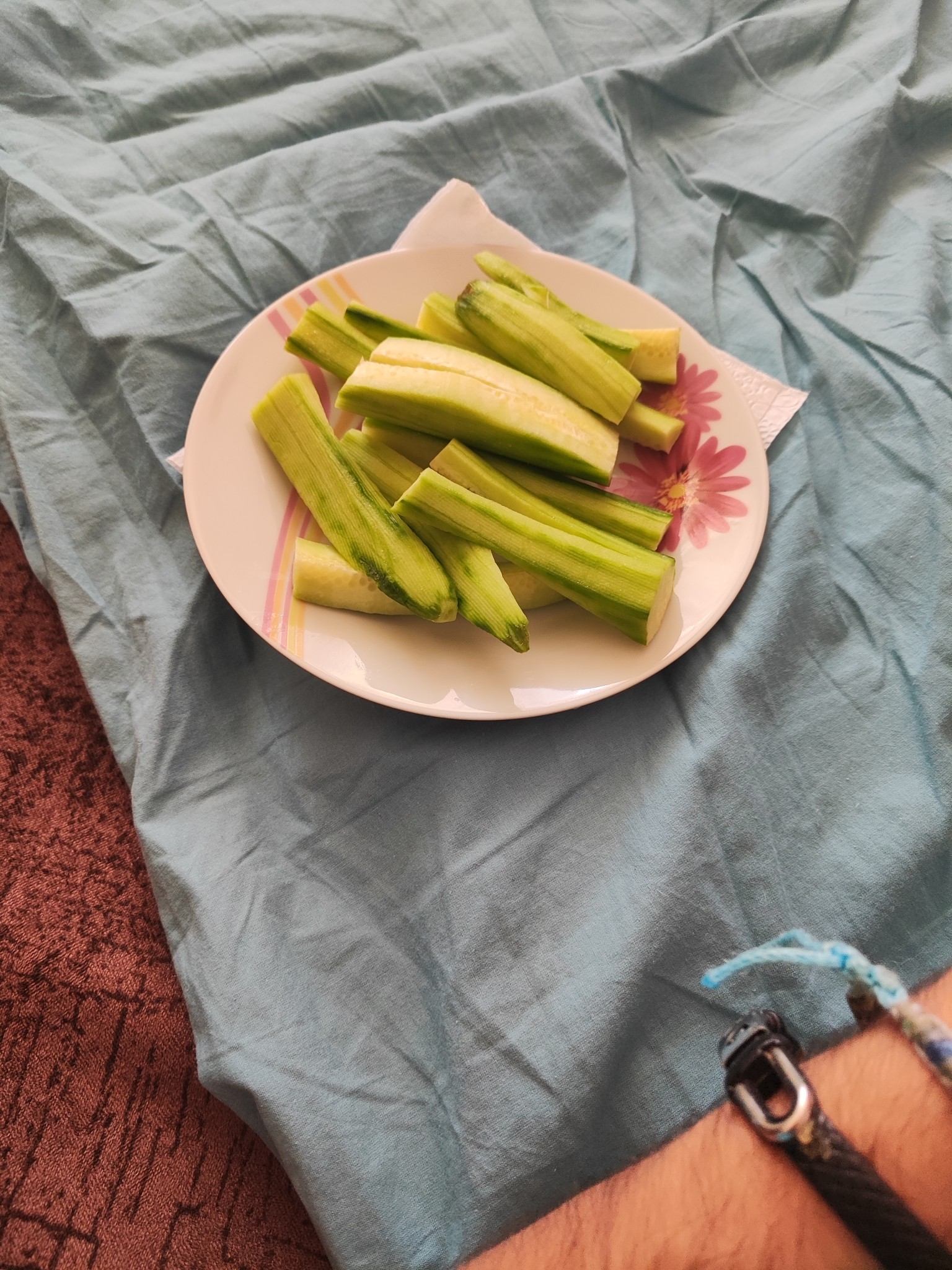 Sliced Cucumber Snack