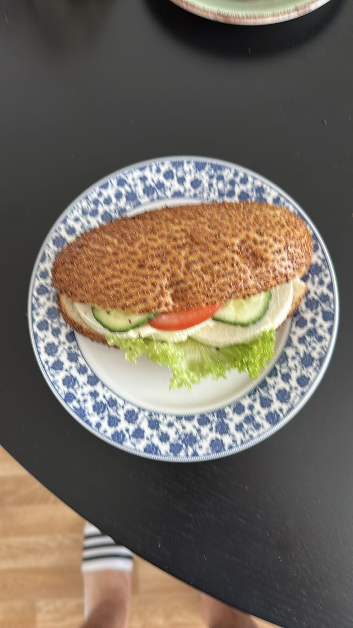 Gezonde broodje kipfilet