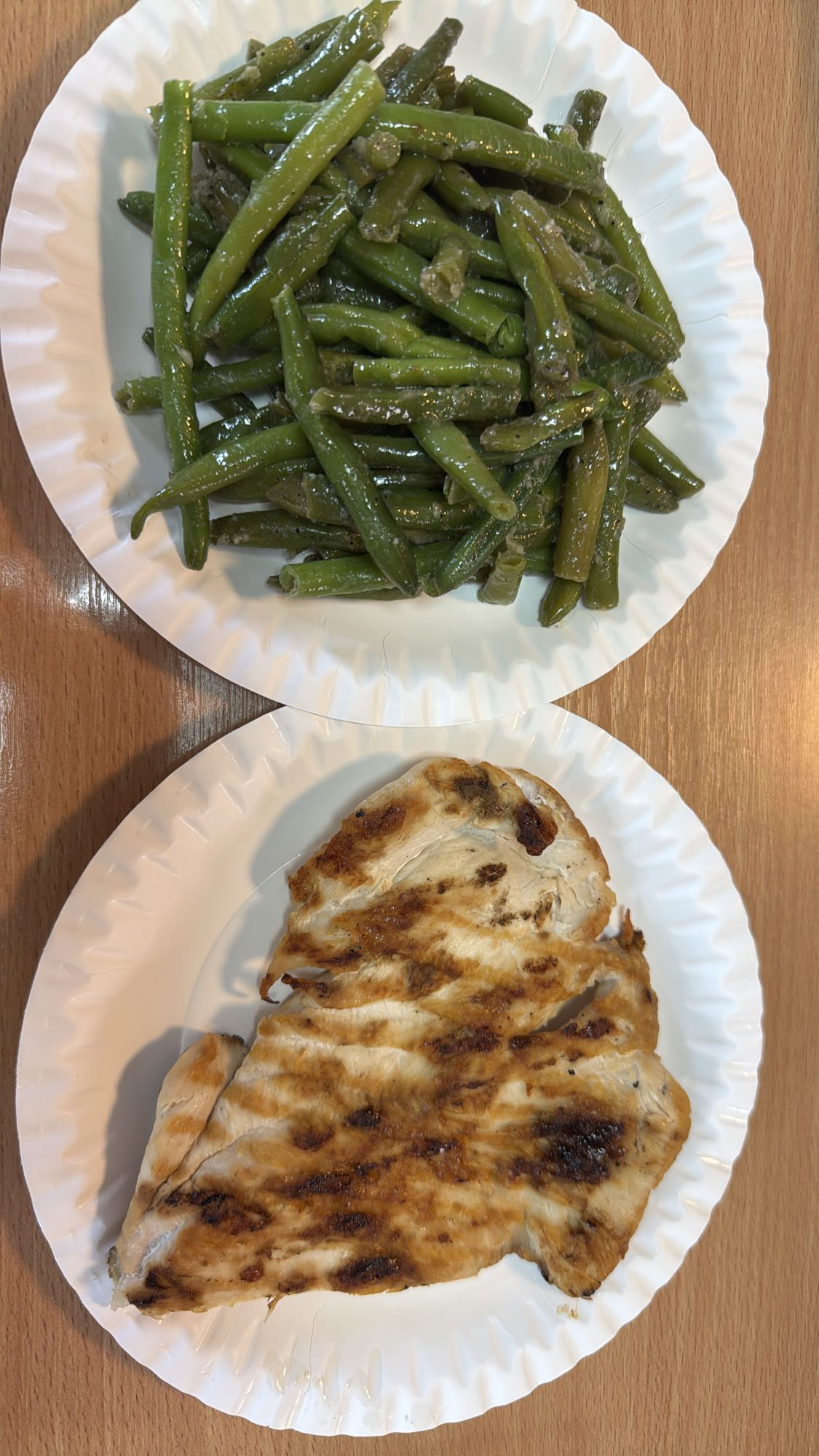 Piept de pui cu fasole verde