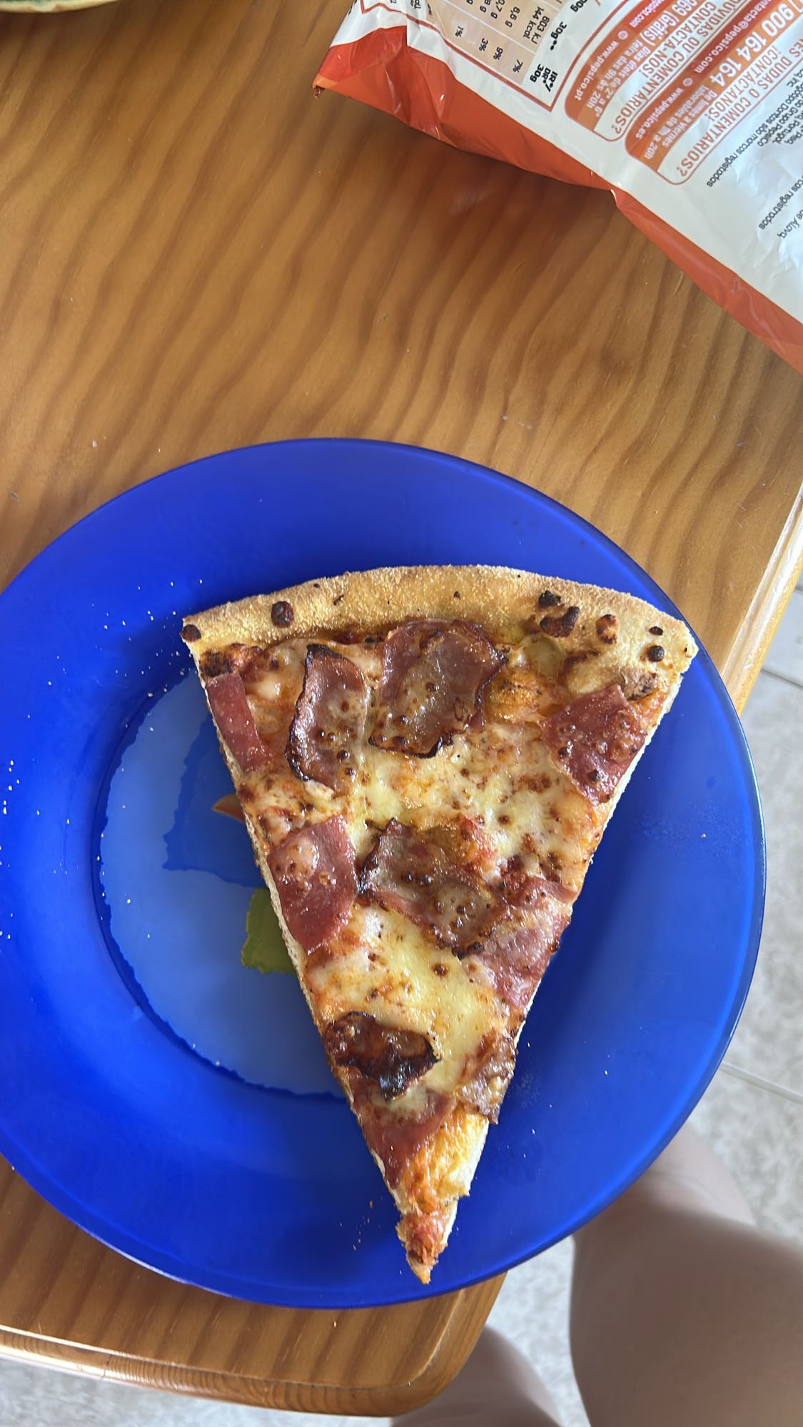 Rebanada de pizza de pepperoni