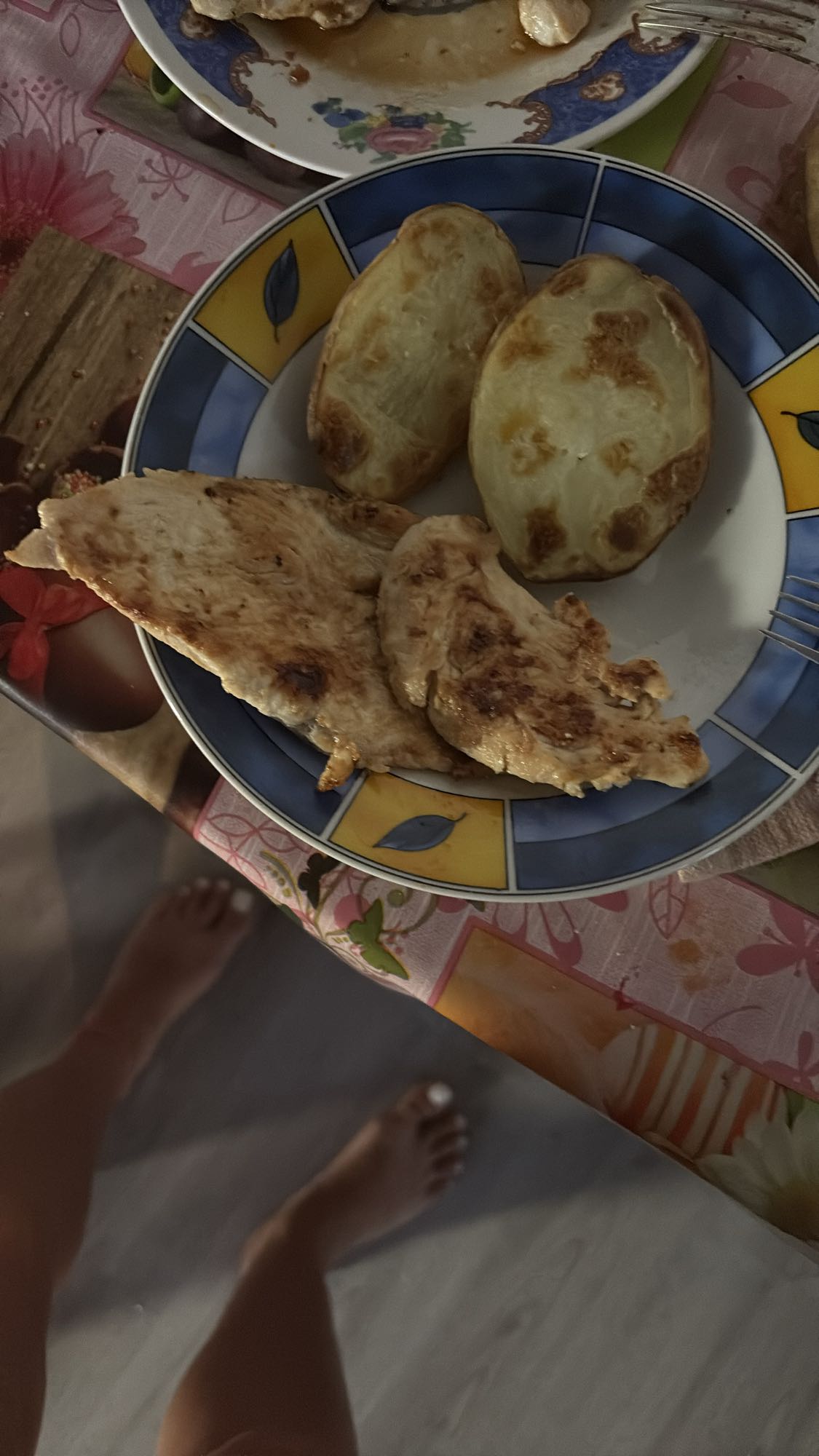 Piept de pui cu cartofi