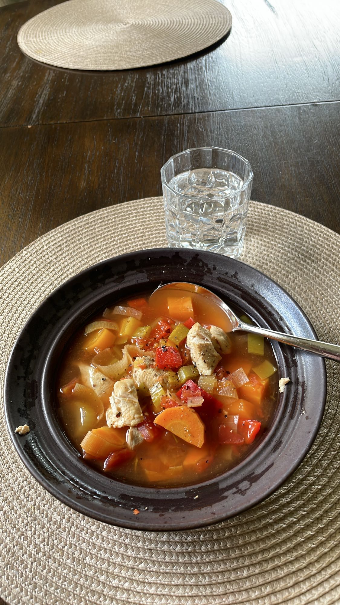 Kycklingsoppa med grönsaker