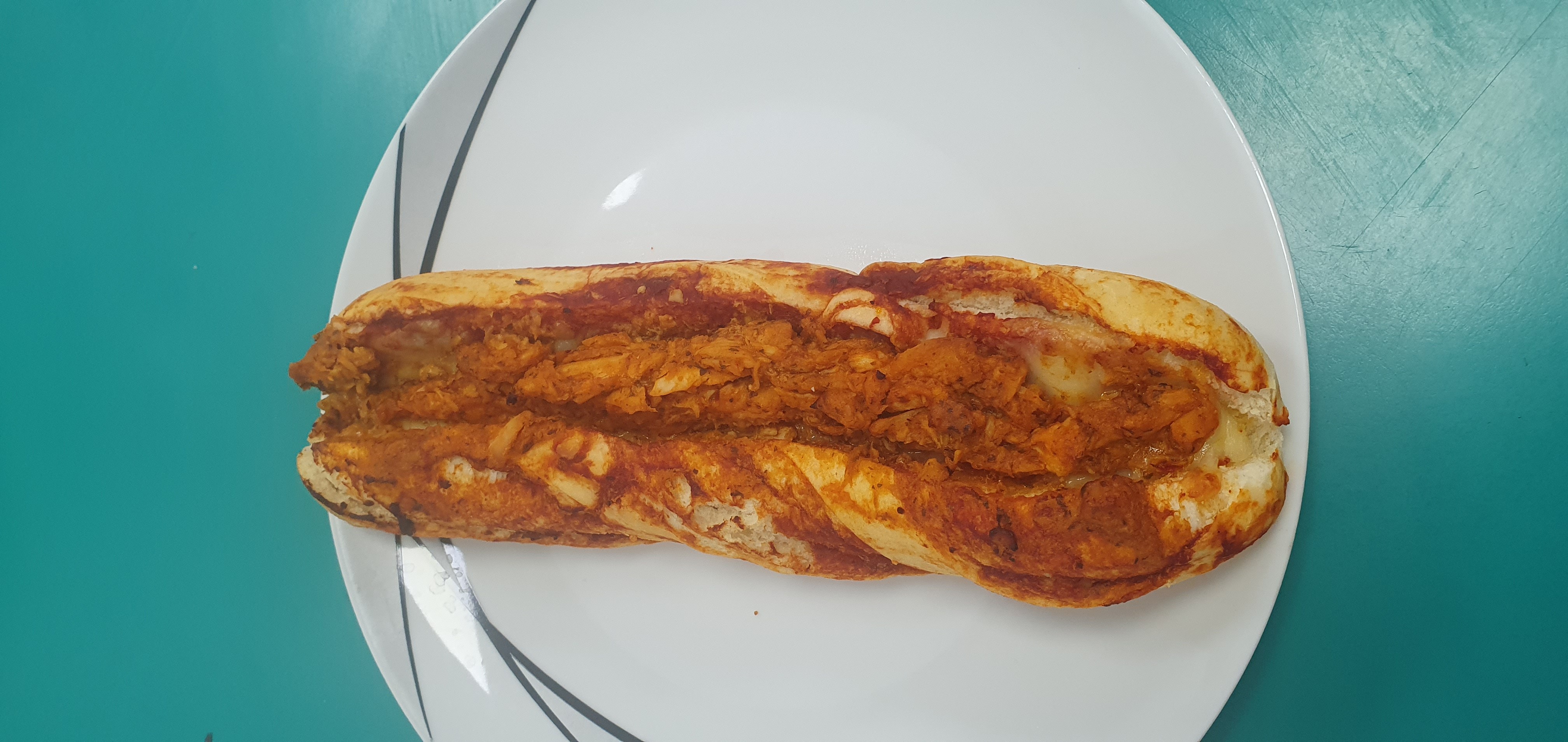 Chicken sub sandwich