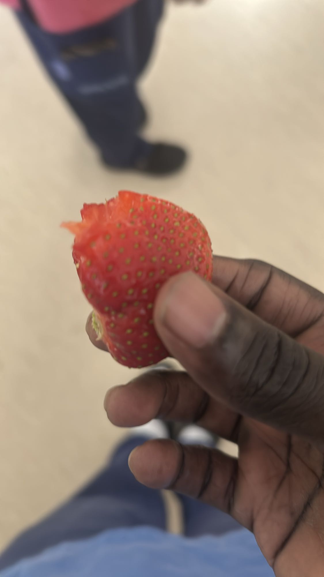 Jordgubbe mellanmål