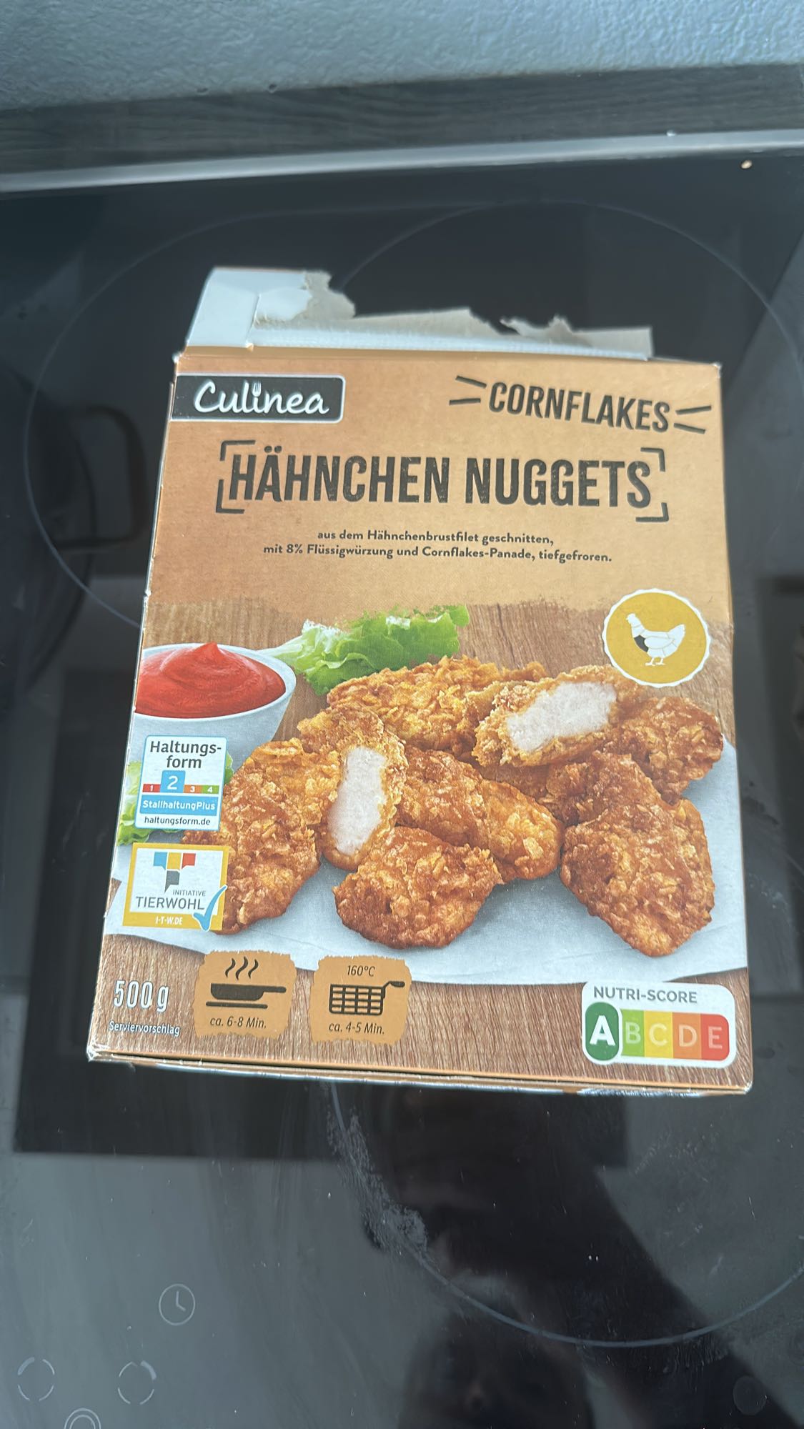 Hähnchen Nuggets Cornflakes
