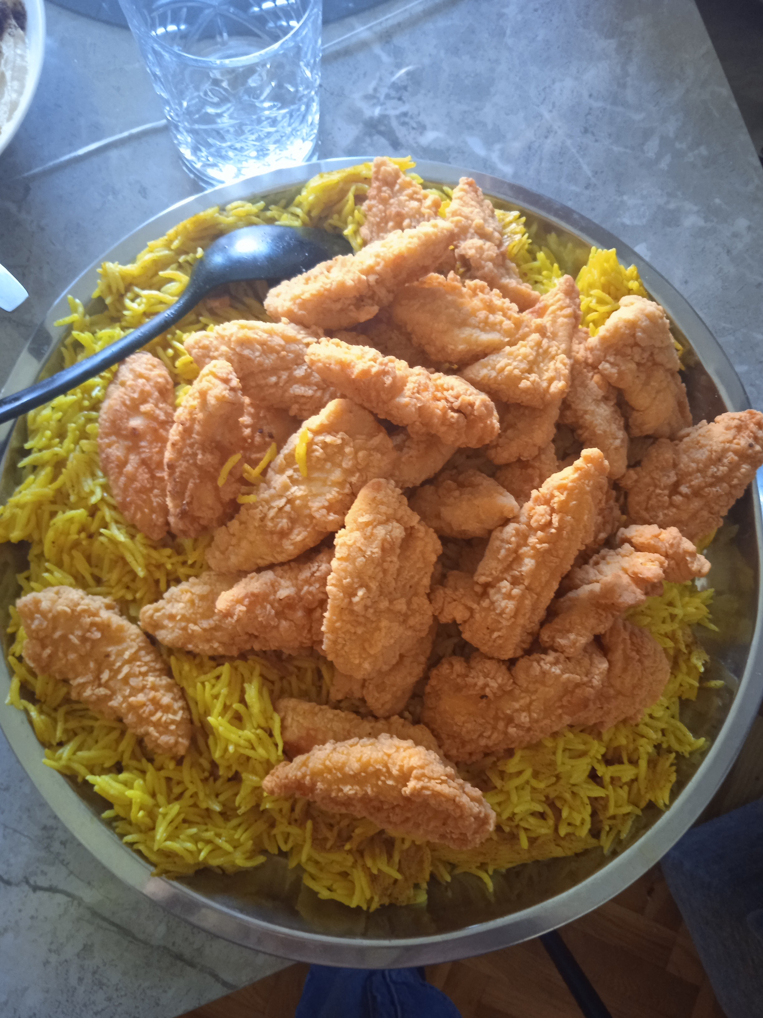 Fried Chicken with Rice