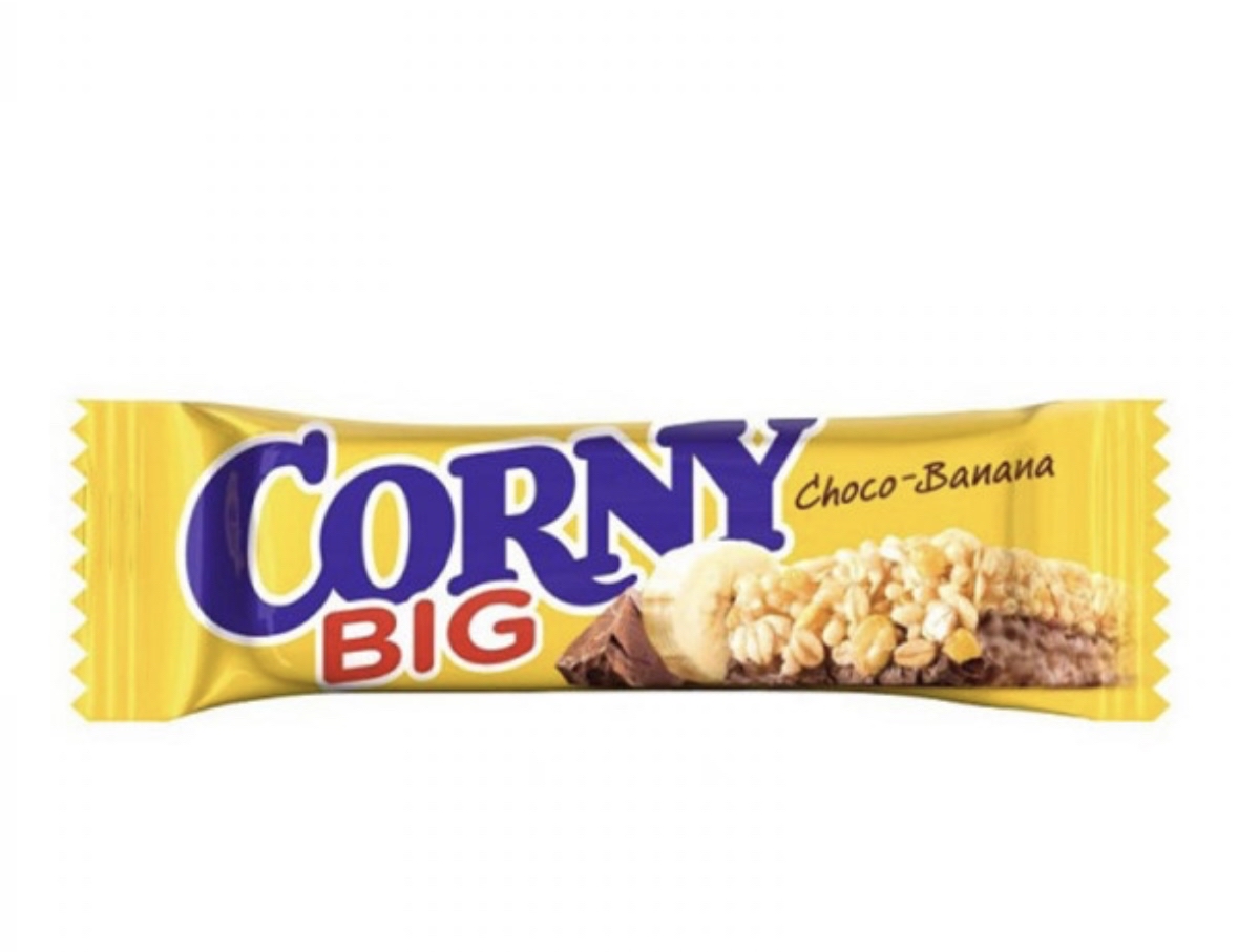Корни бар с банан и шоколад
