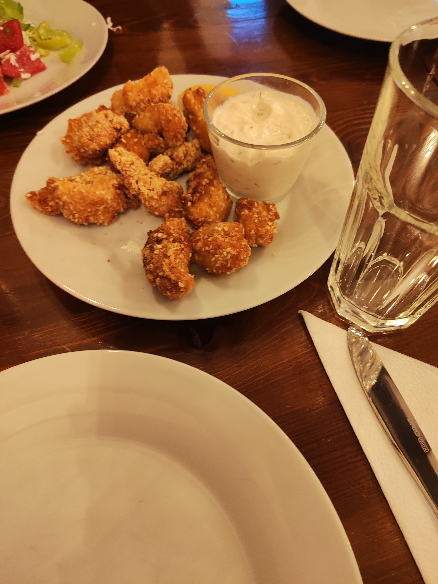 Fried chicken bites