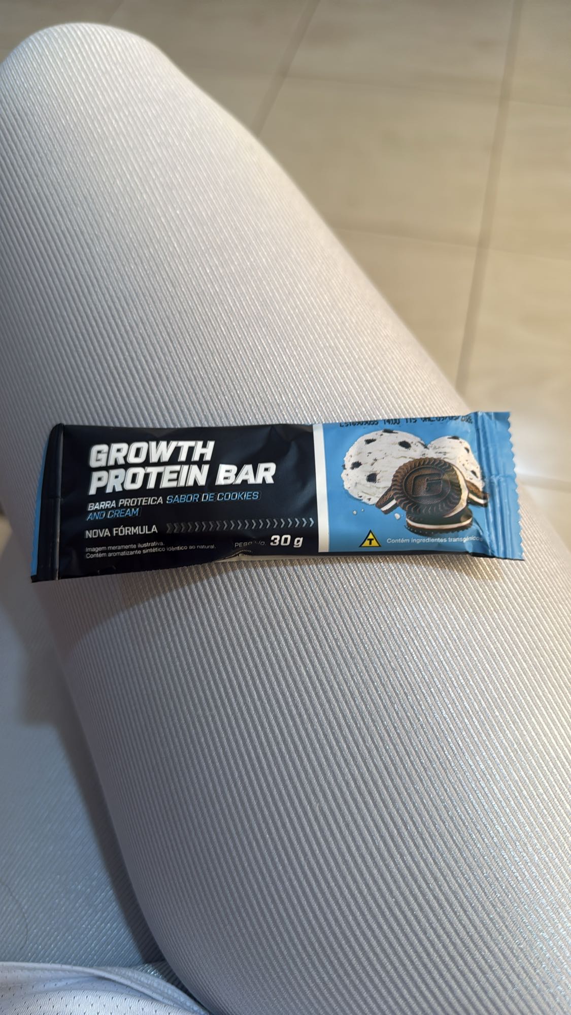 Barra proteica cookies