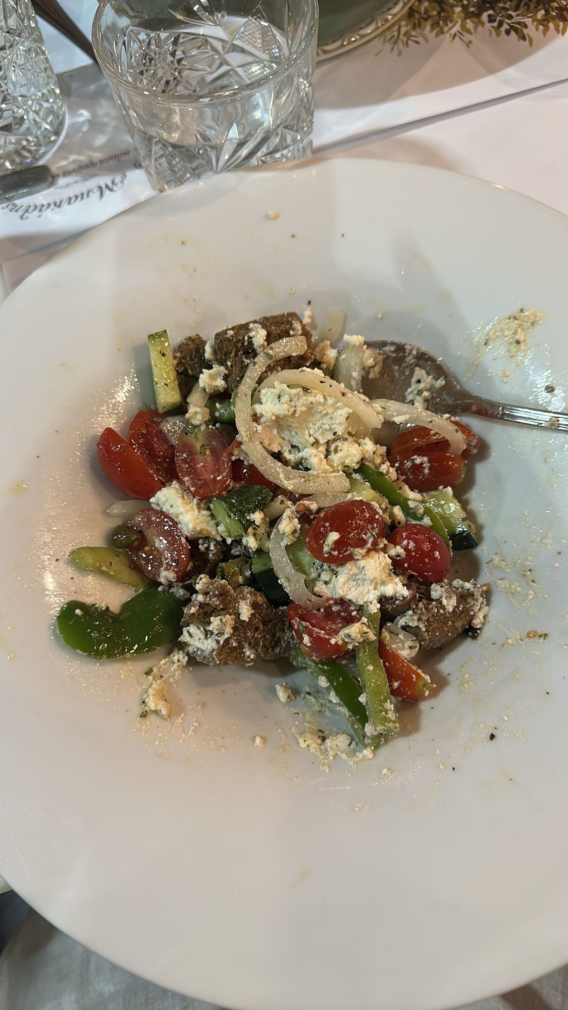 Greek-style salad