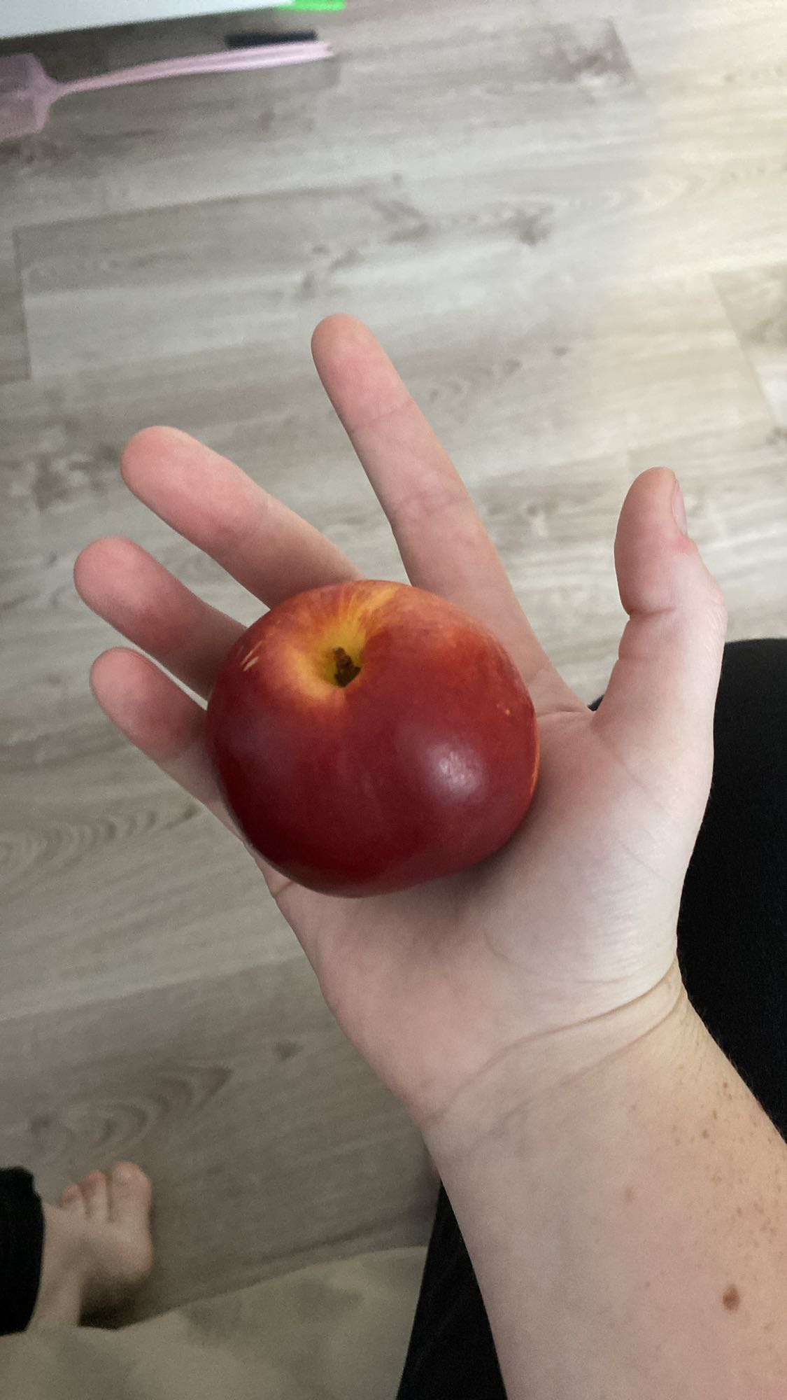 Fresh nectarine snack