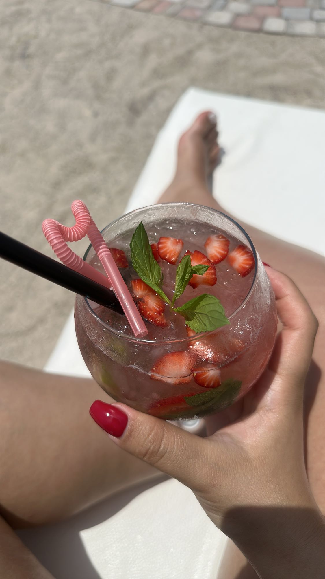 Strawberry Mint Cooler