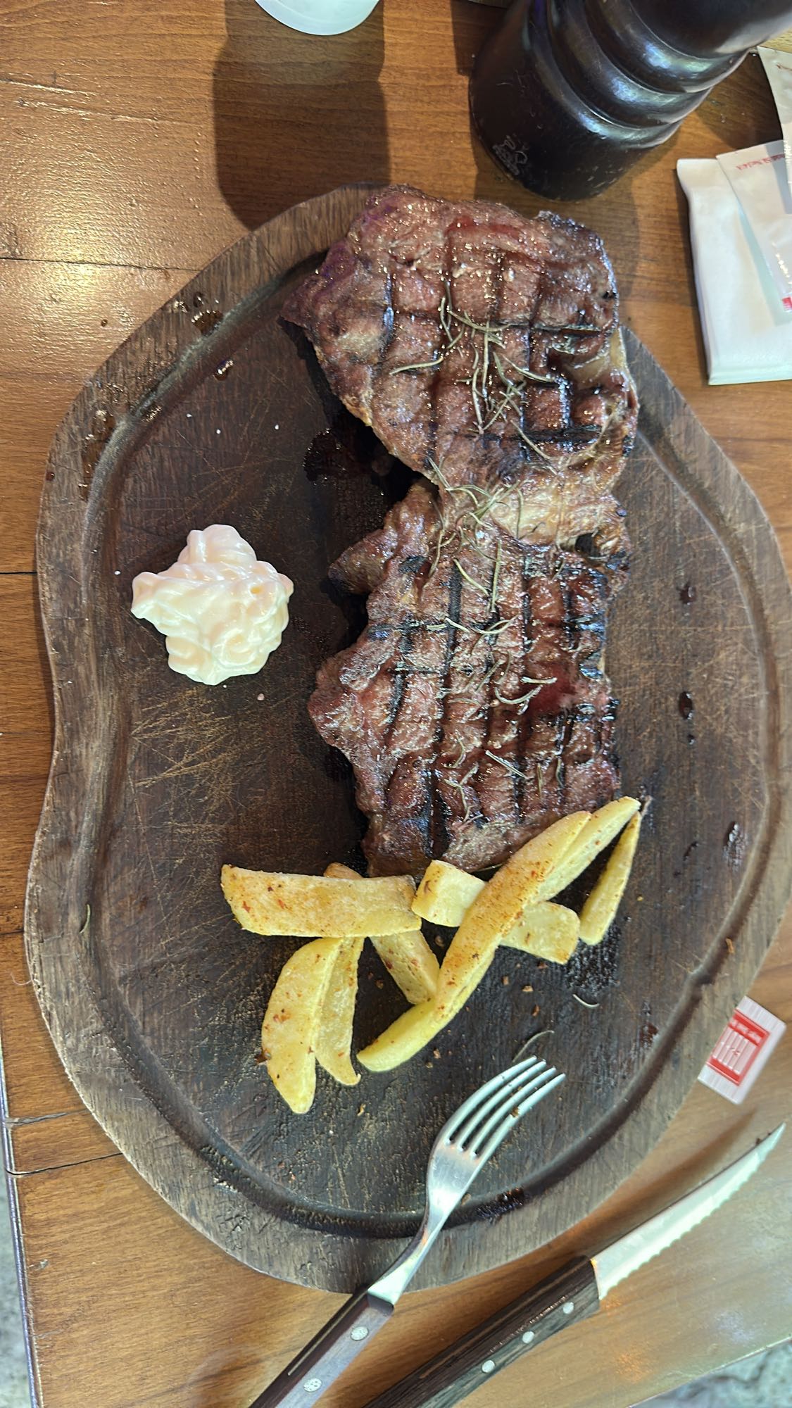 Grilled Steak & Fries