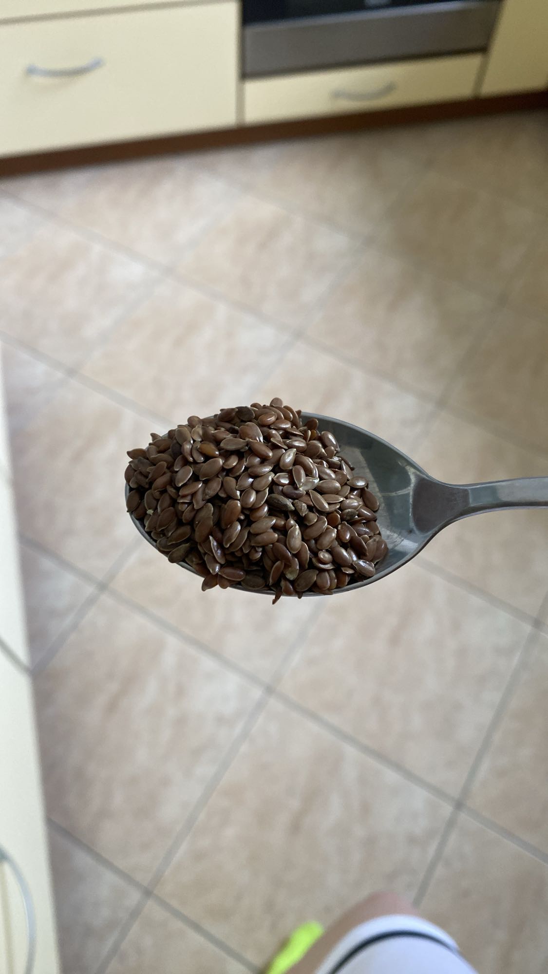 ложка лляного насіння