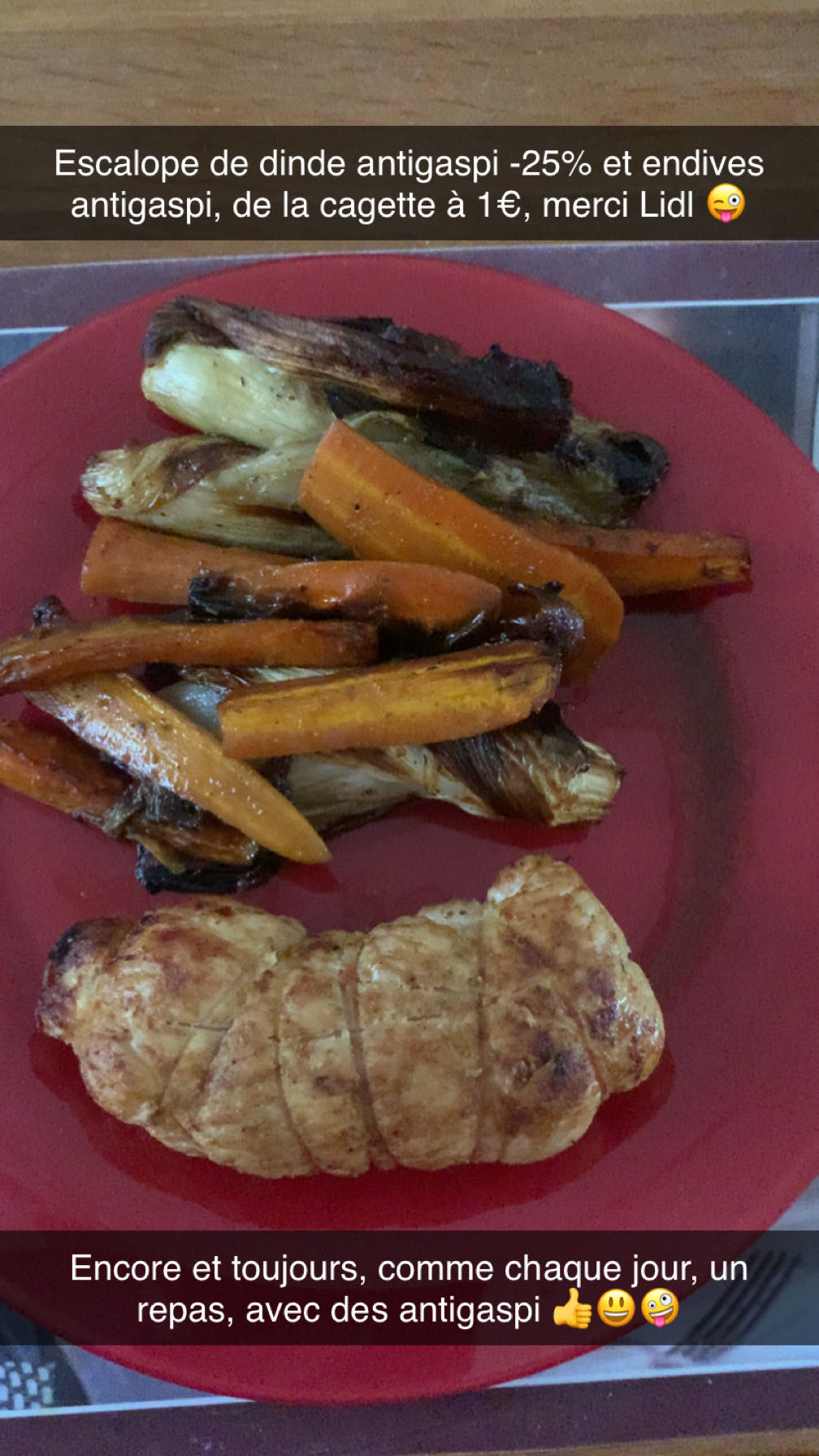 Roulade de dinde façon cordon bleu et légumes grillés