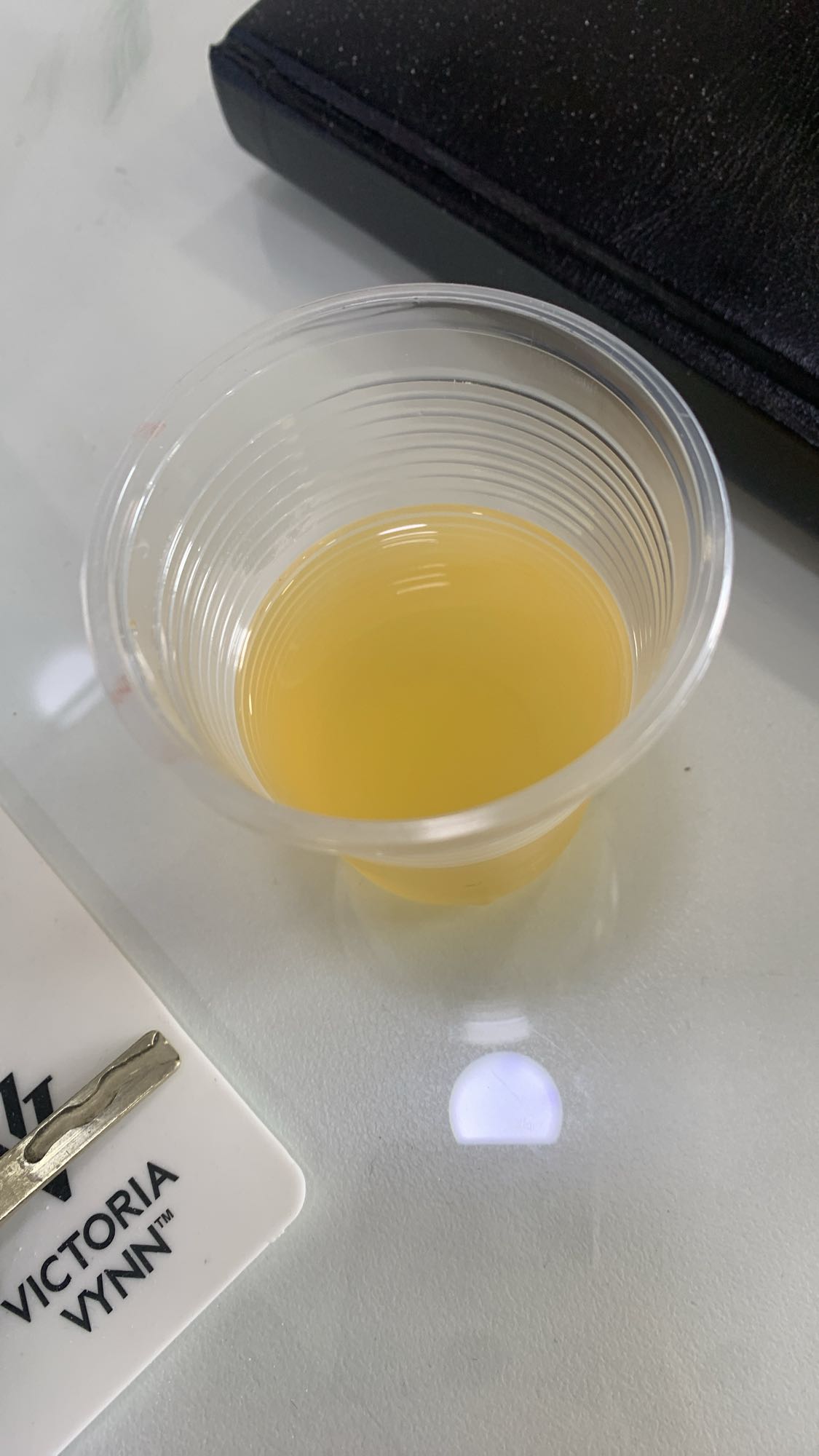 orange juice cup