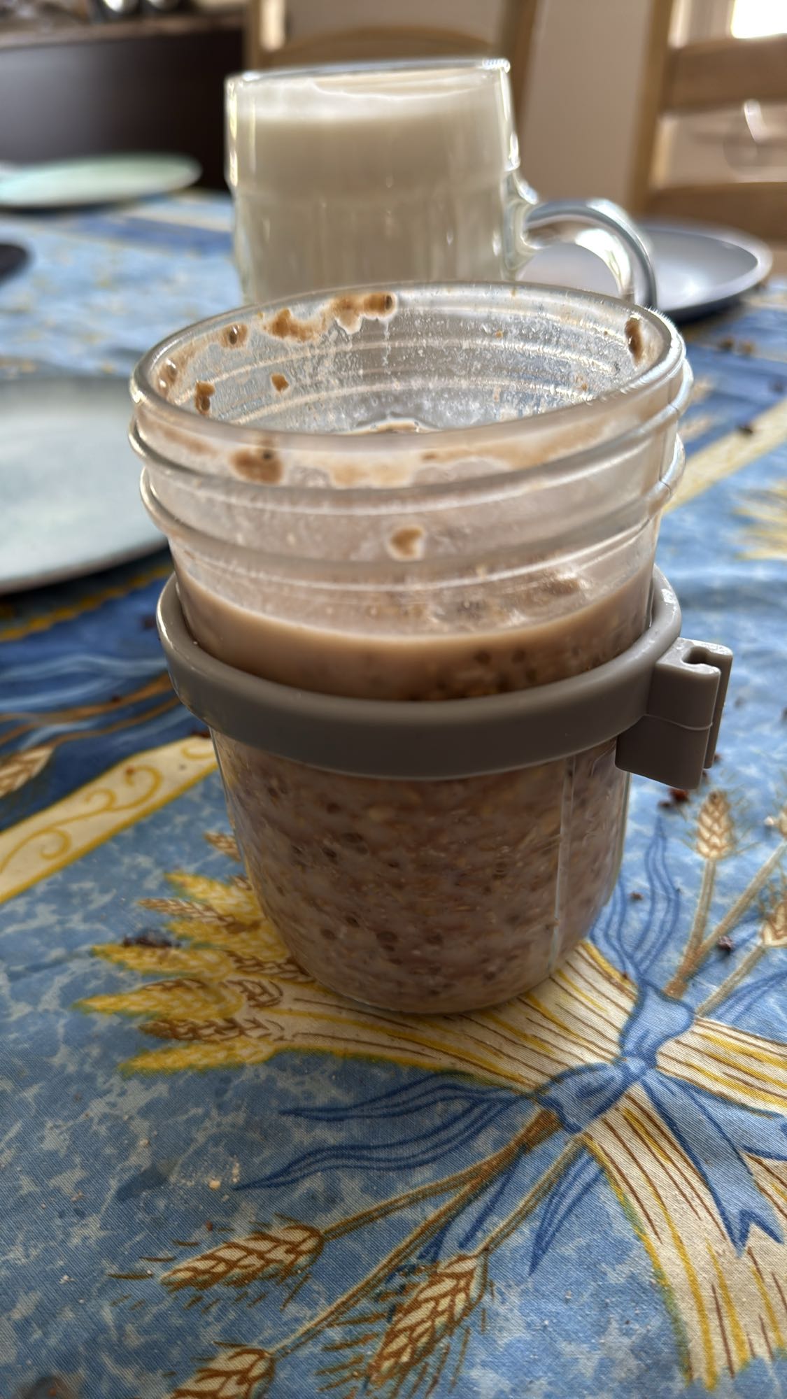 Gruau du matin au lait