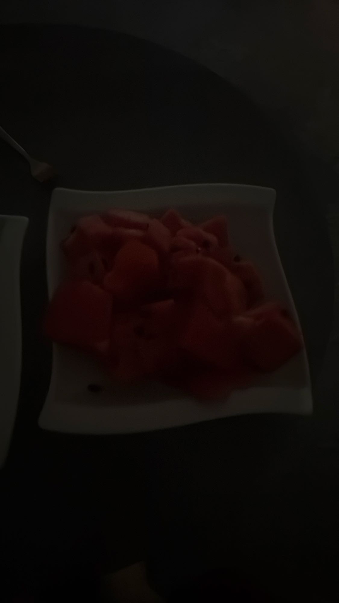 Wassermelonenwürfel