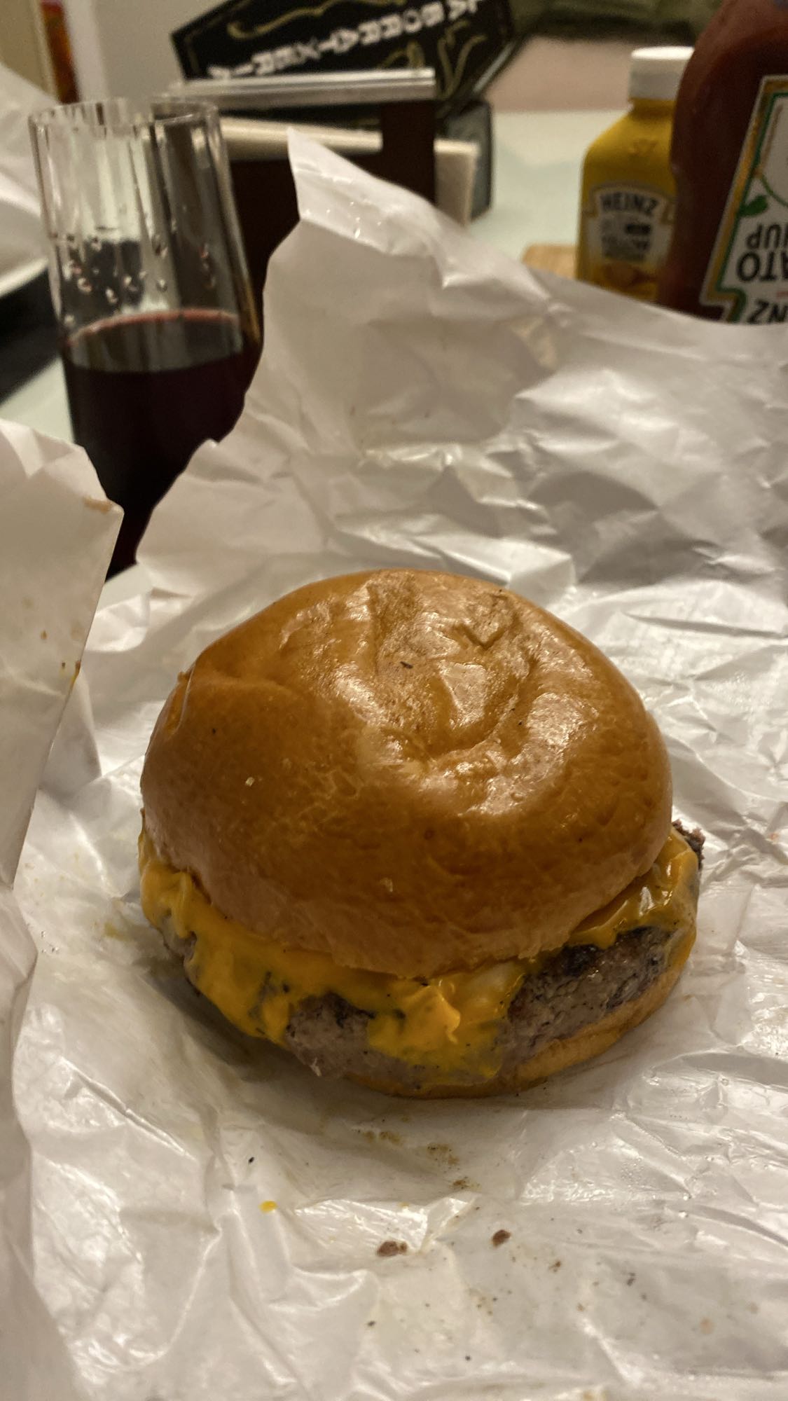Cheeseburger clássico