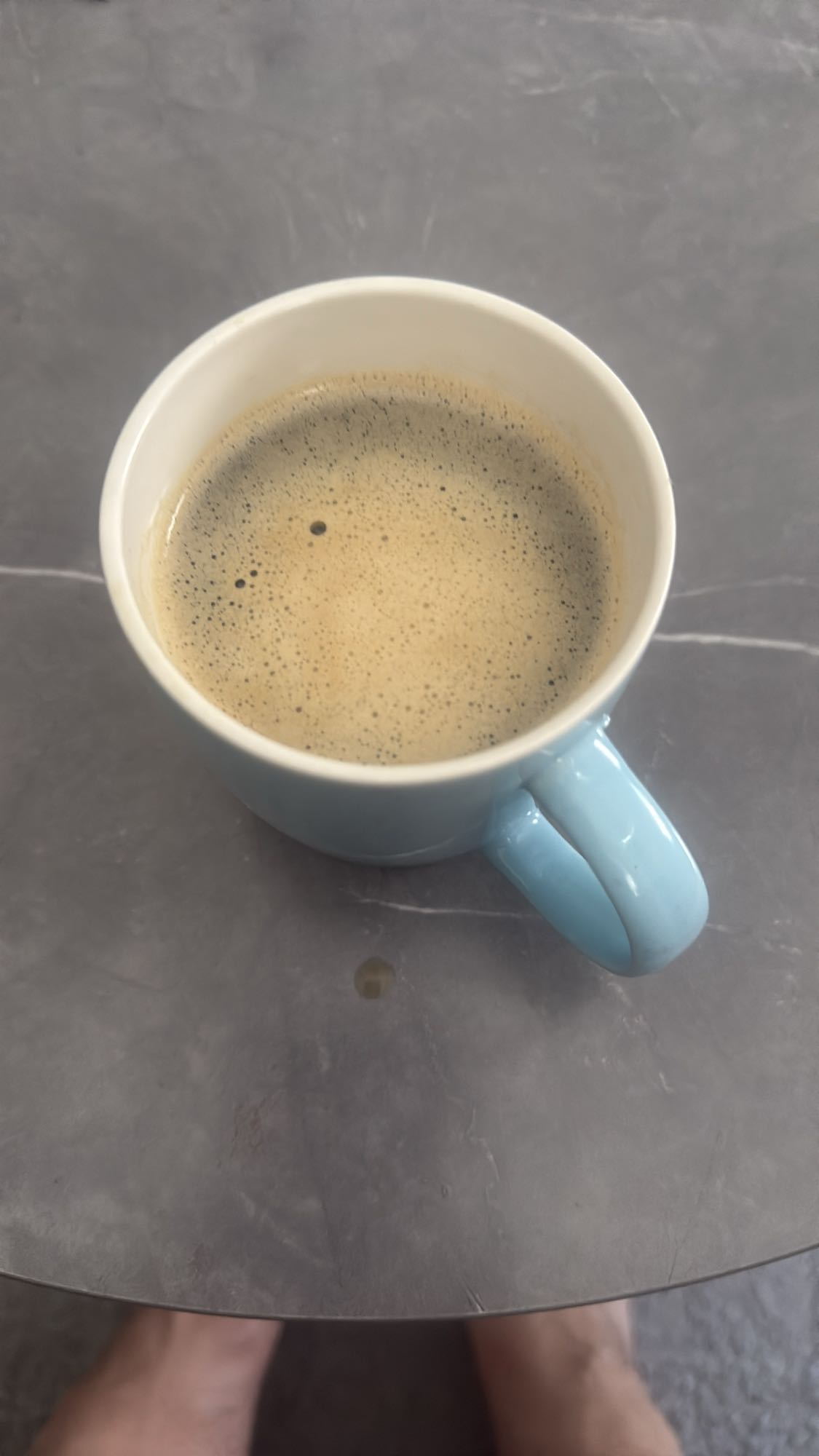 Kopje zwarte koffie